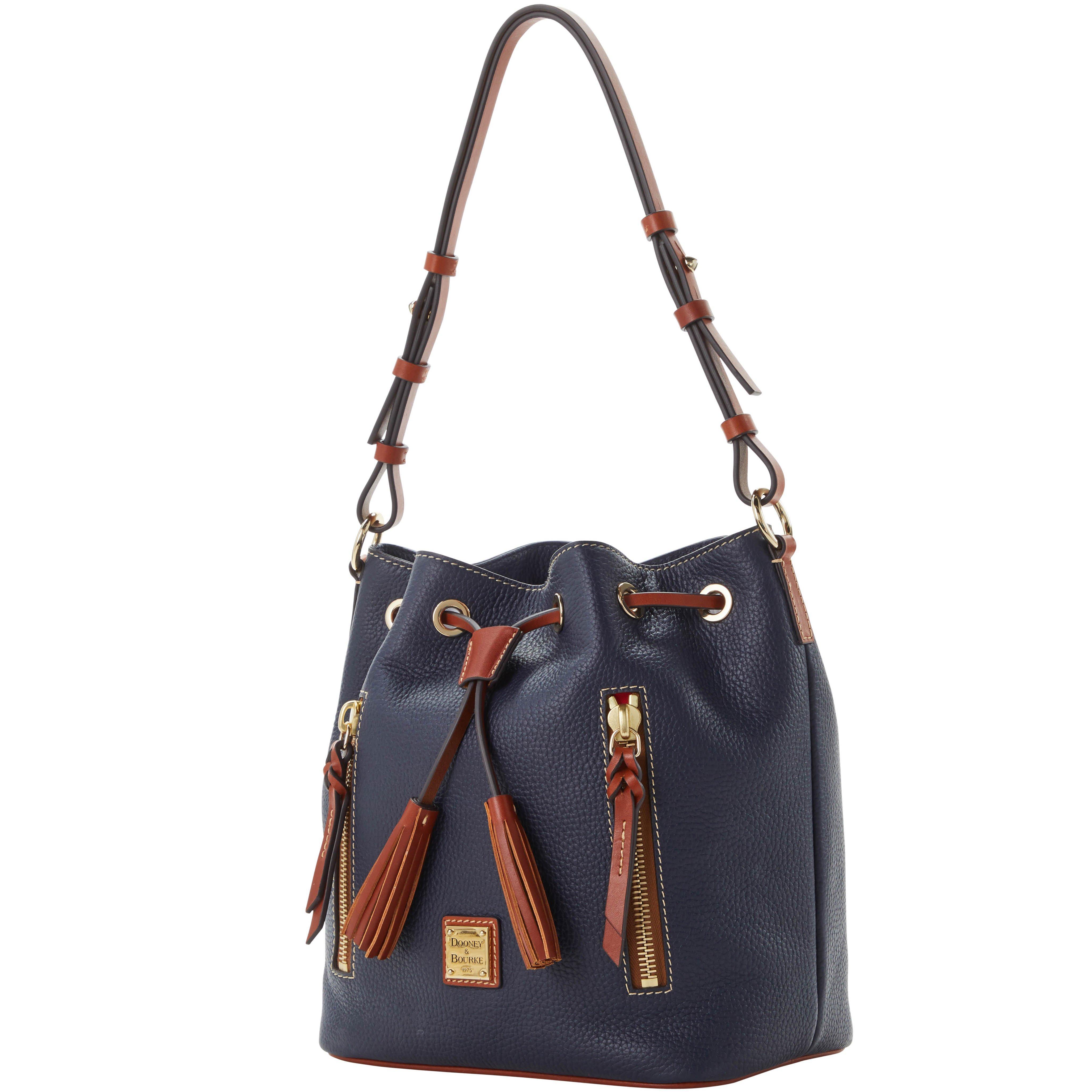 pebble grain cooper drawstring