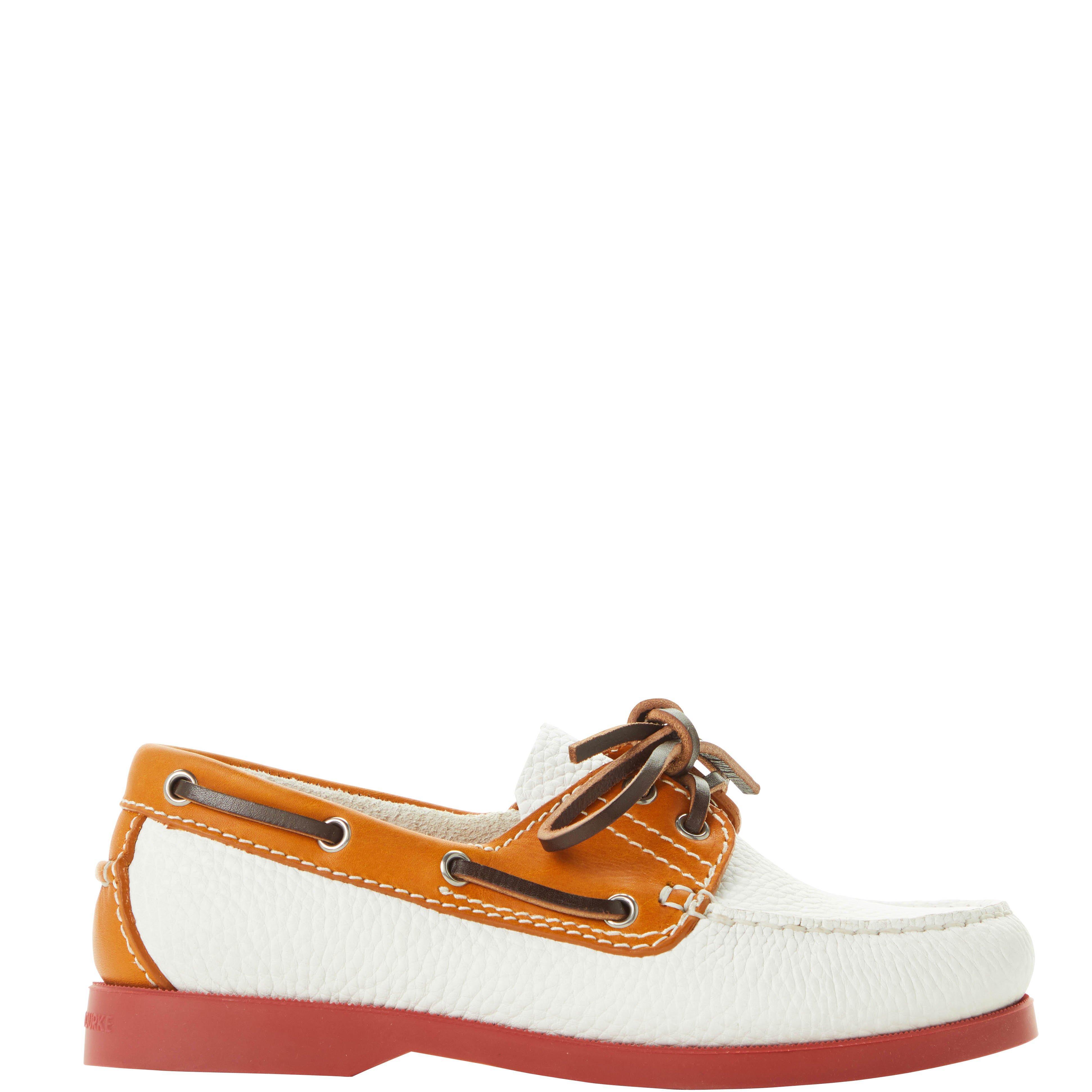Dooney & Bourke Leather Regatta Pebble Women's Boat Shoe Lyst