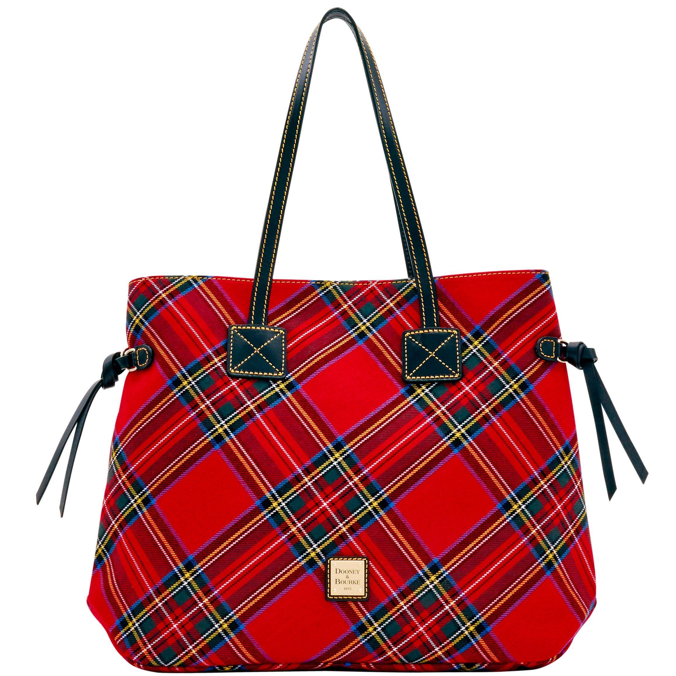 Dooney & Bourke Wool Tartan Victoria in Red Lyst