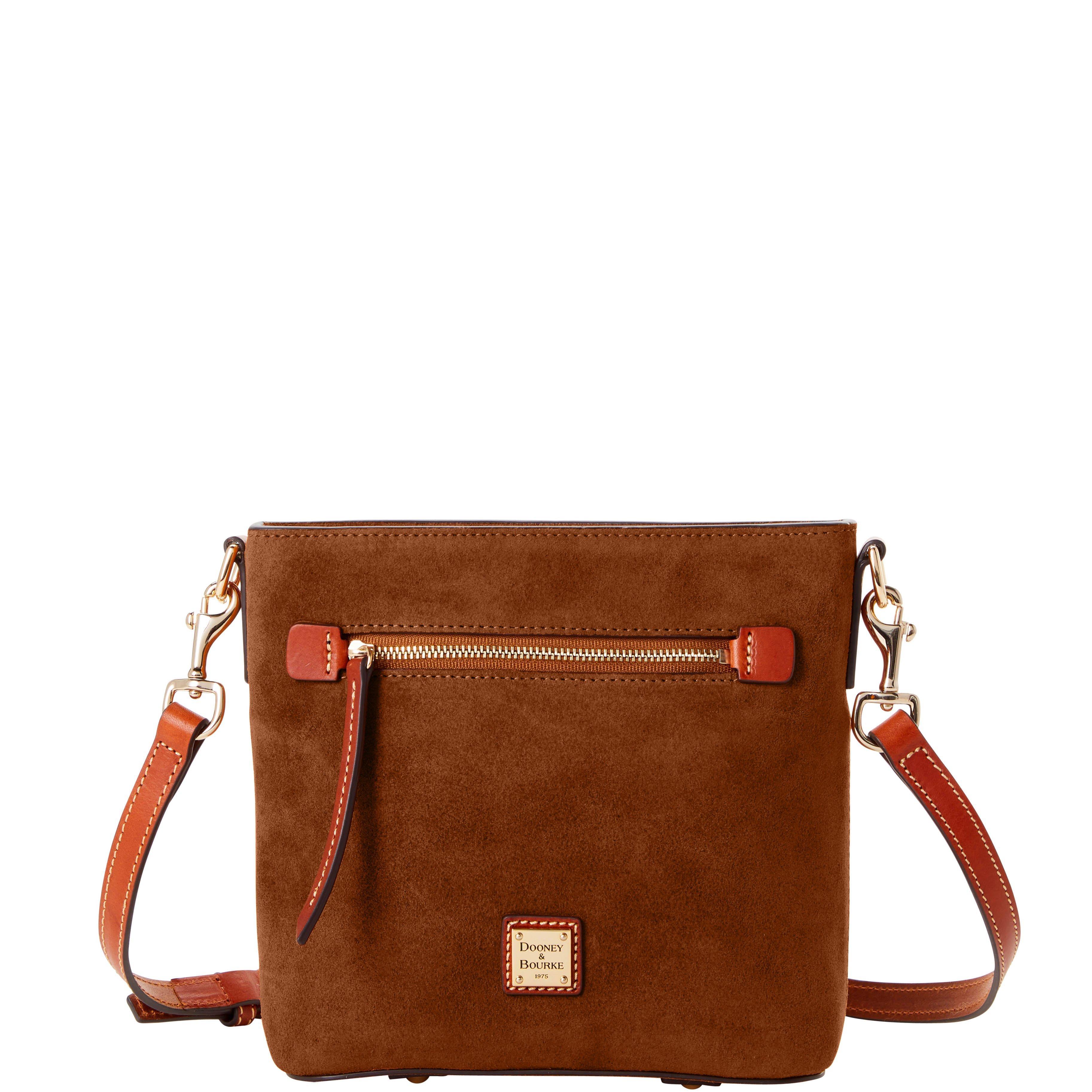 Dooney & Bourke Suede Small Zip Crossbody Lyst