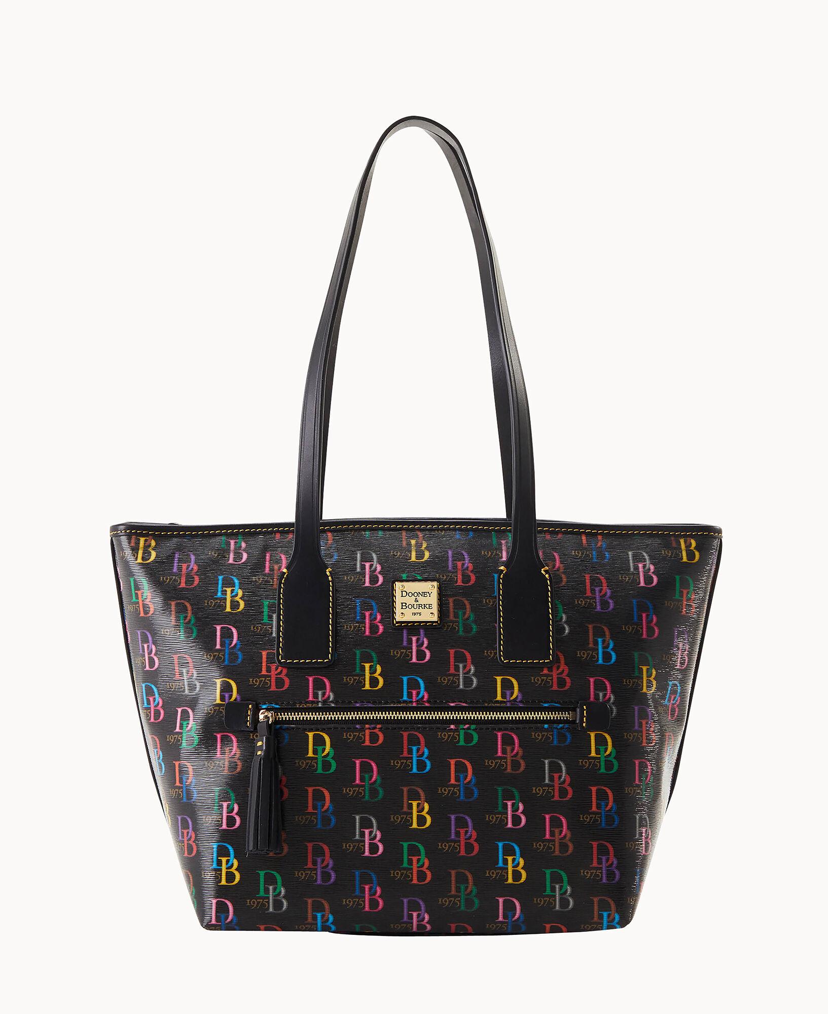 Dooney & Bourke Db75 Multi Small Tote In Black | Lyst