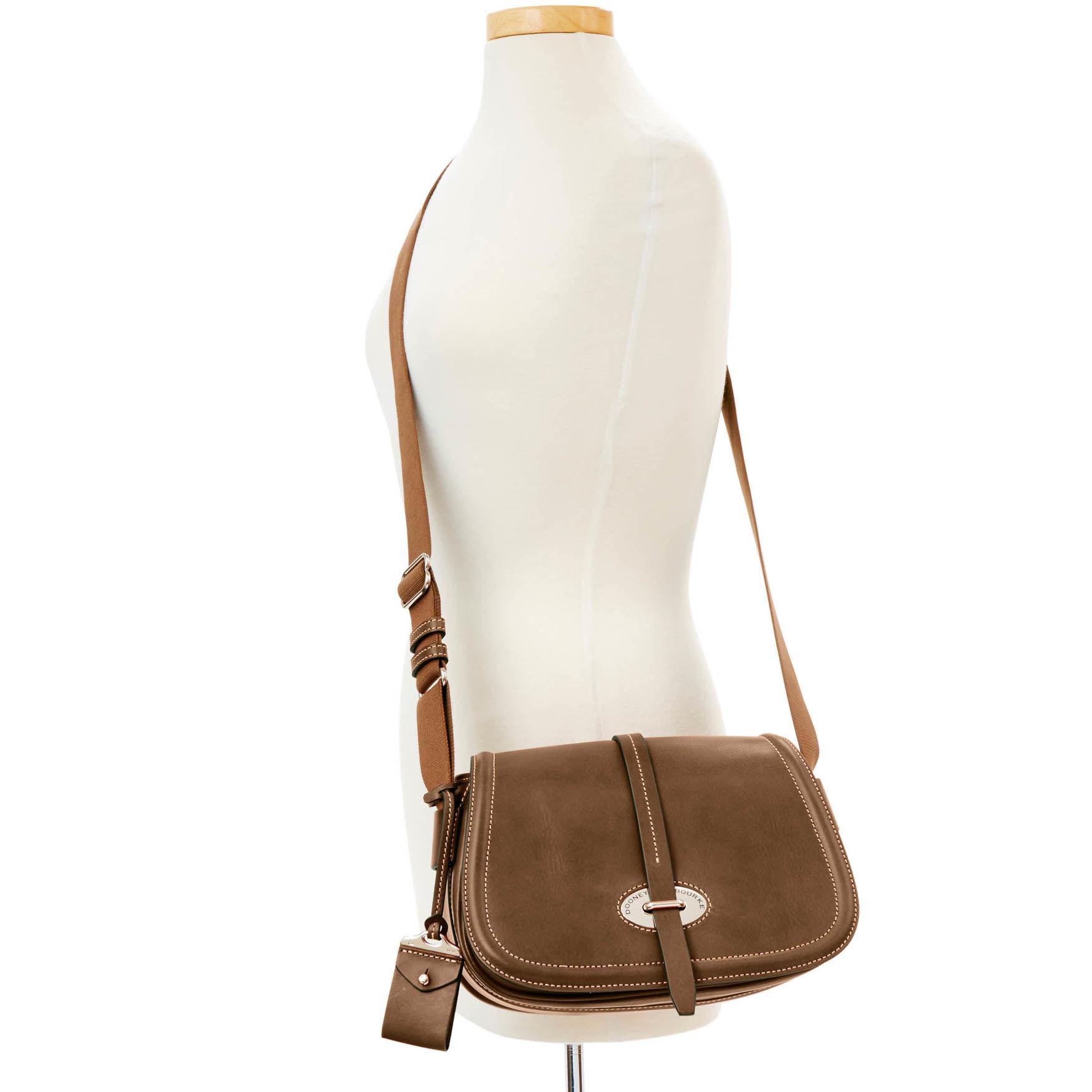 Dooney & Bourke Leather Florentine Toscana Small Saddle Bag Lyst