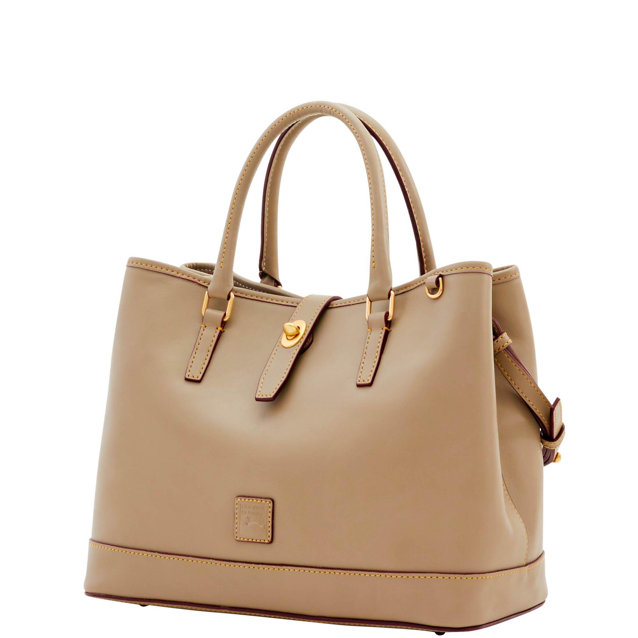 pebble grain perry satchel