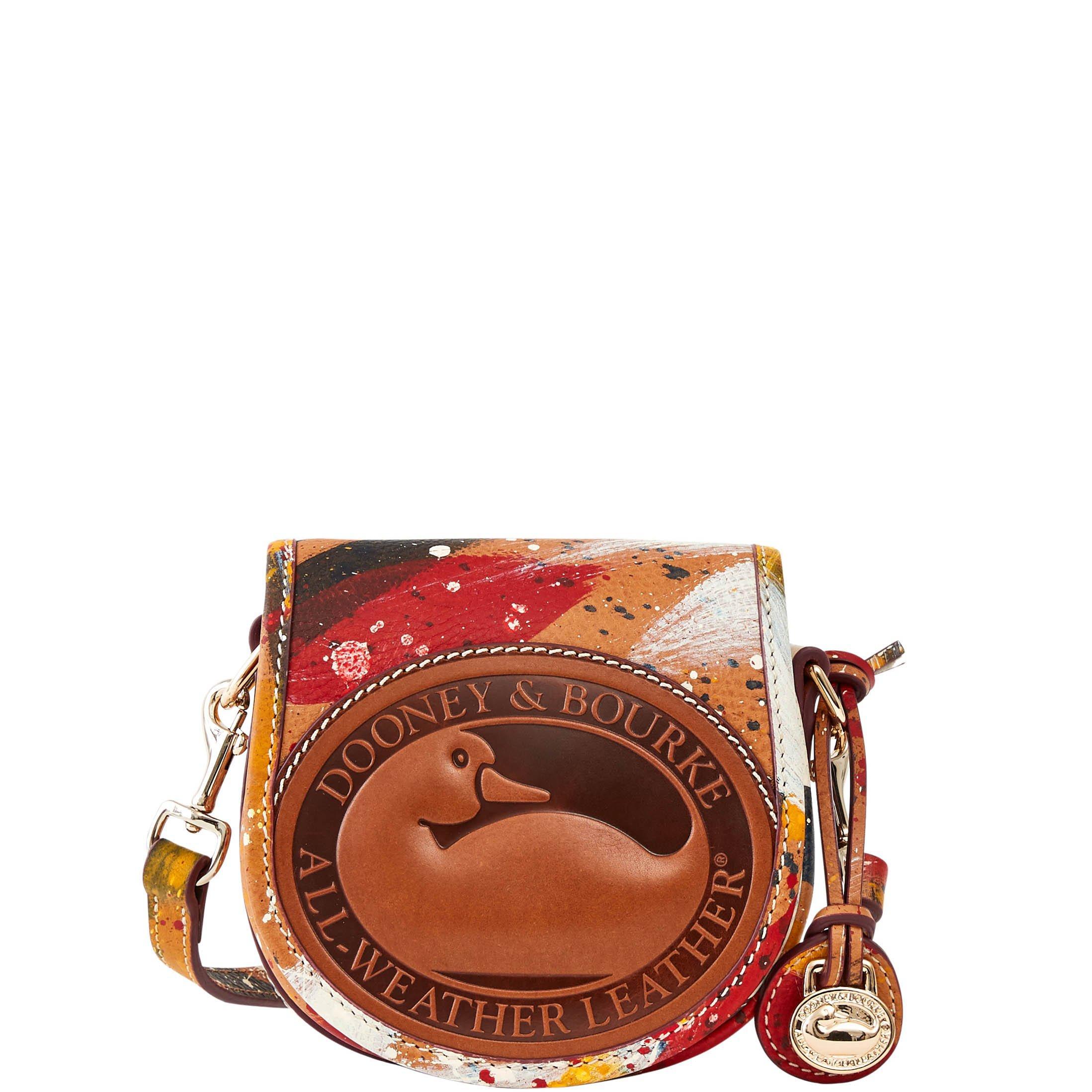 Dooney & Bourke Leather Florentine Dipinta Duck Bag in Natural - Lyst