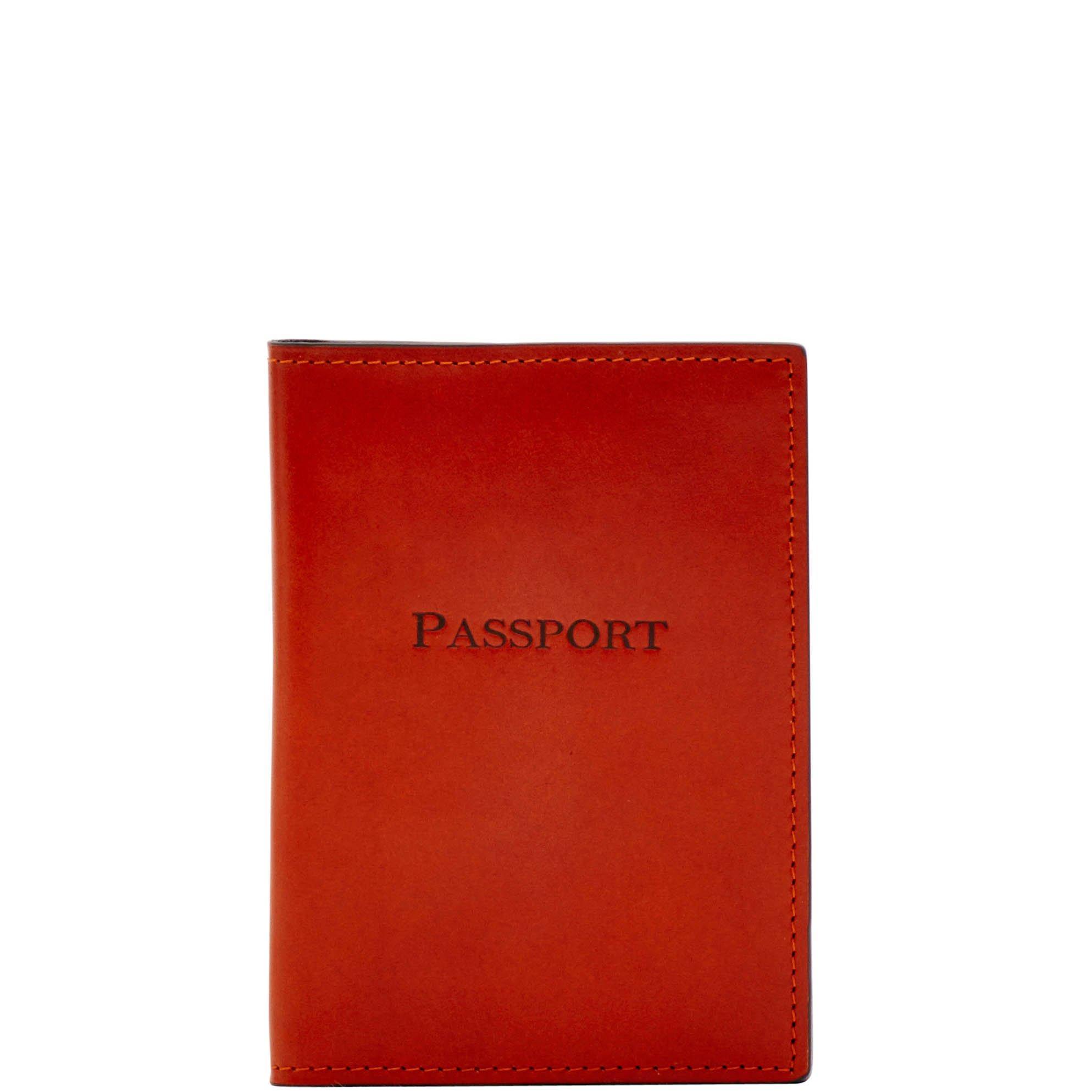 Dooney & Bourke Leather Florentine Toscana Passport Case in Red Lyst