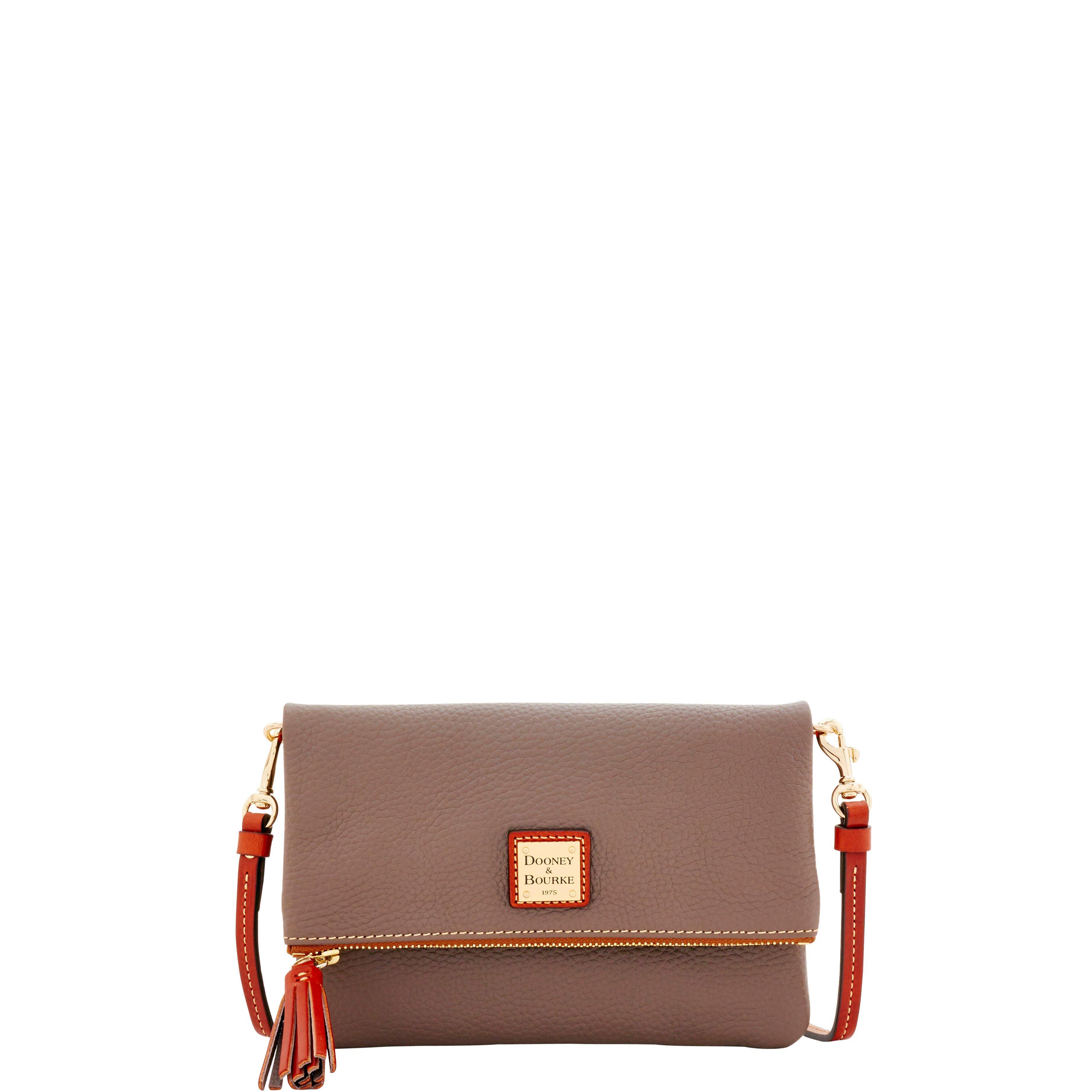 Dooney & Bourke Pebble Grain Foldover Zip Crossbody Save 26 Lyst