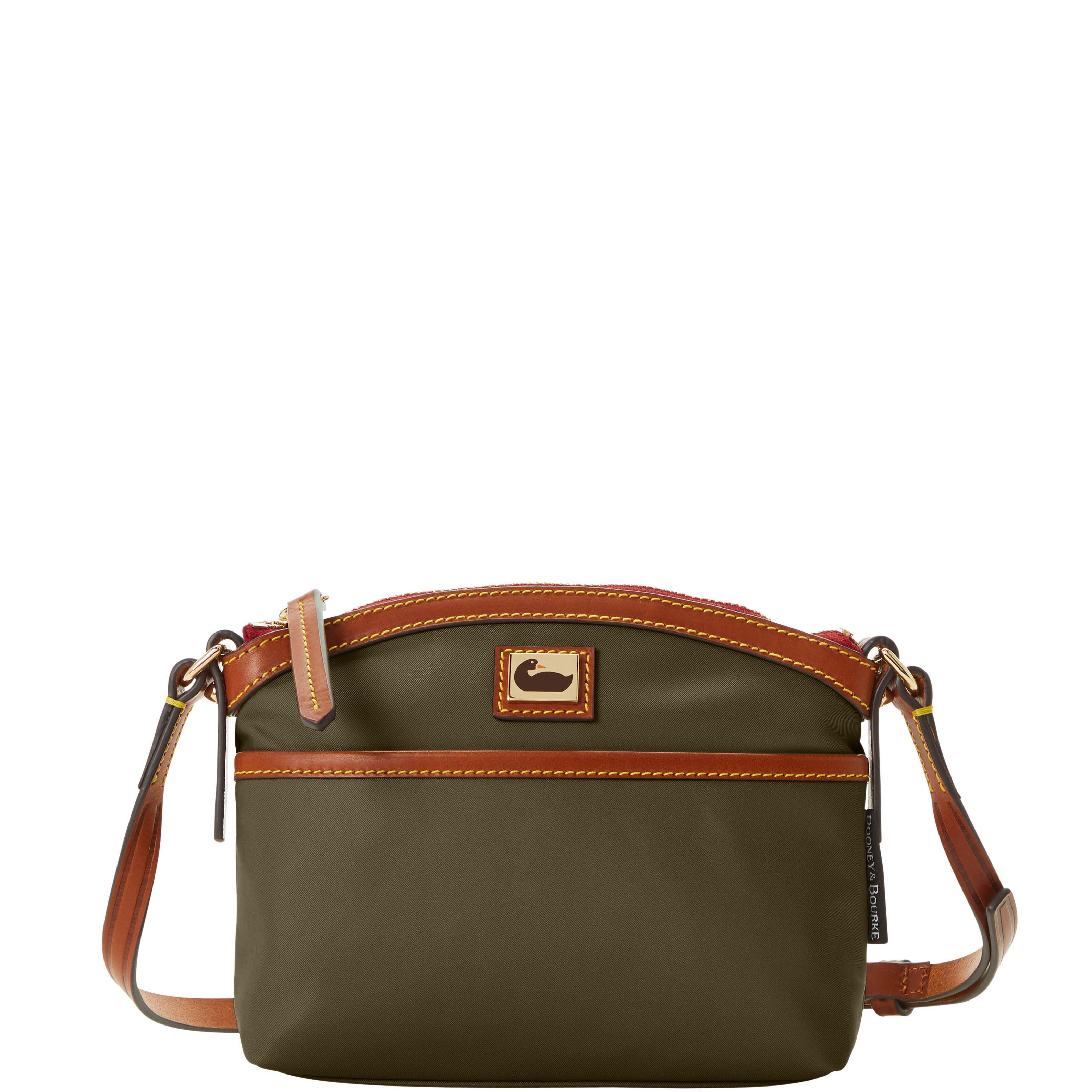 Dooney & Bourke Synthetic Wayfarer Domed Crossbody in Olive (Green