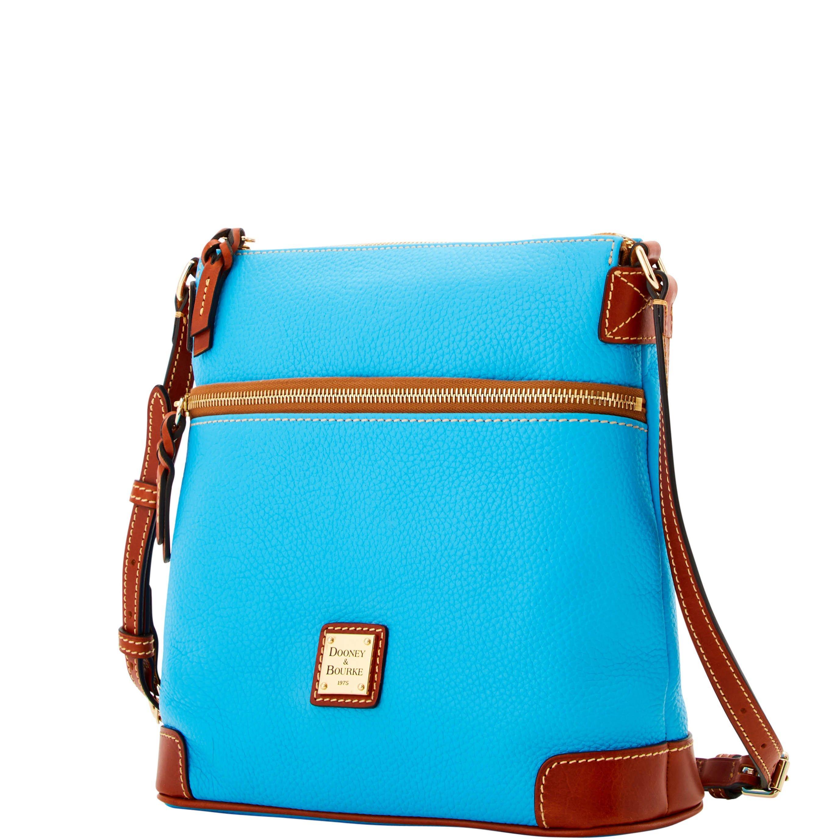Dooney & Bourke Leather Pebble Grain Crossbody in Sky Blue (Blue) Lyst