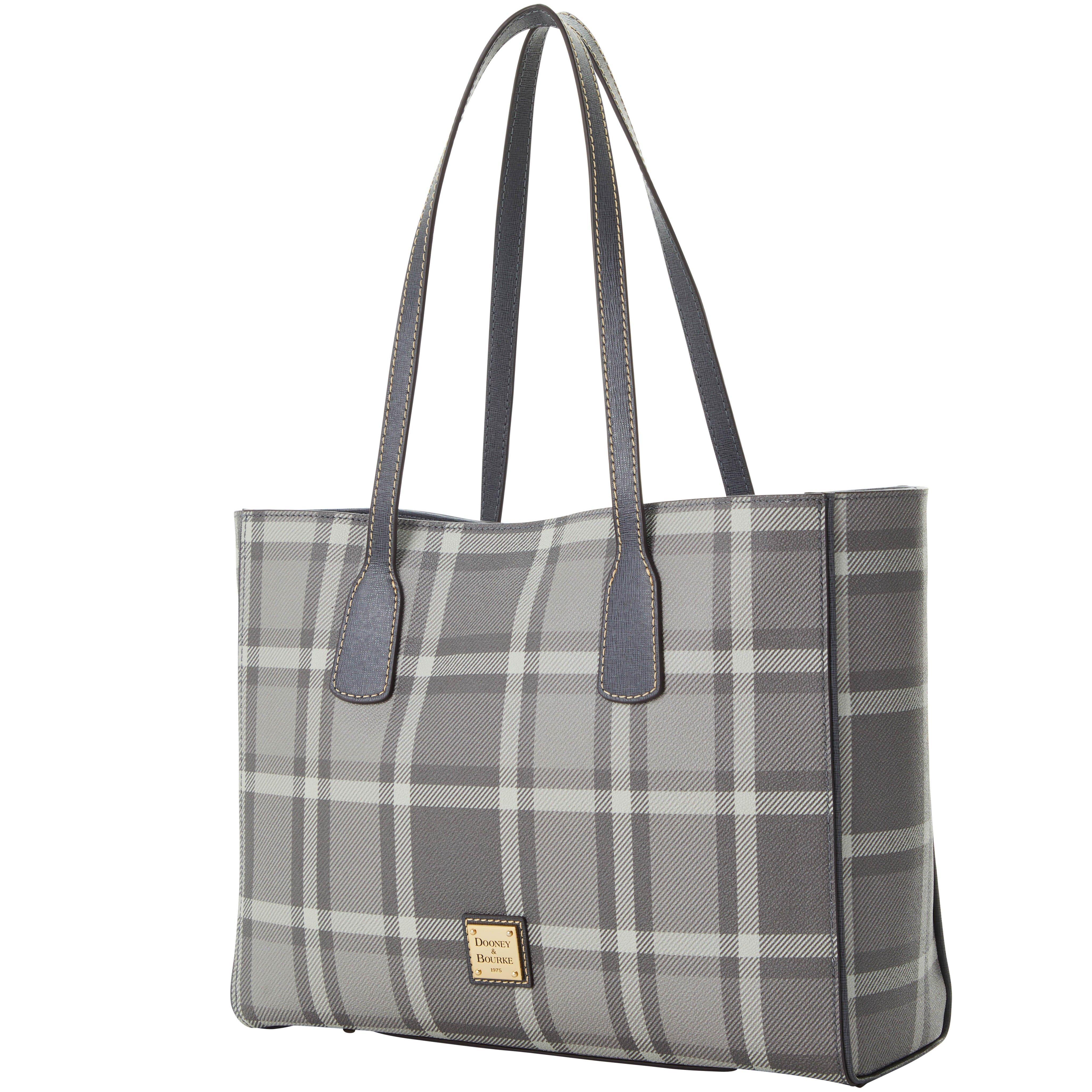 dooney & bourke plaid tote