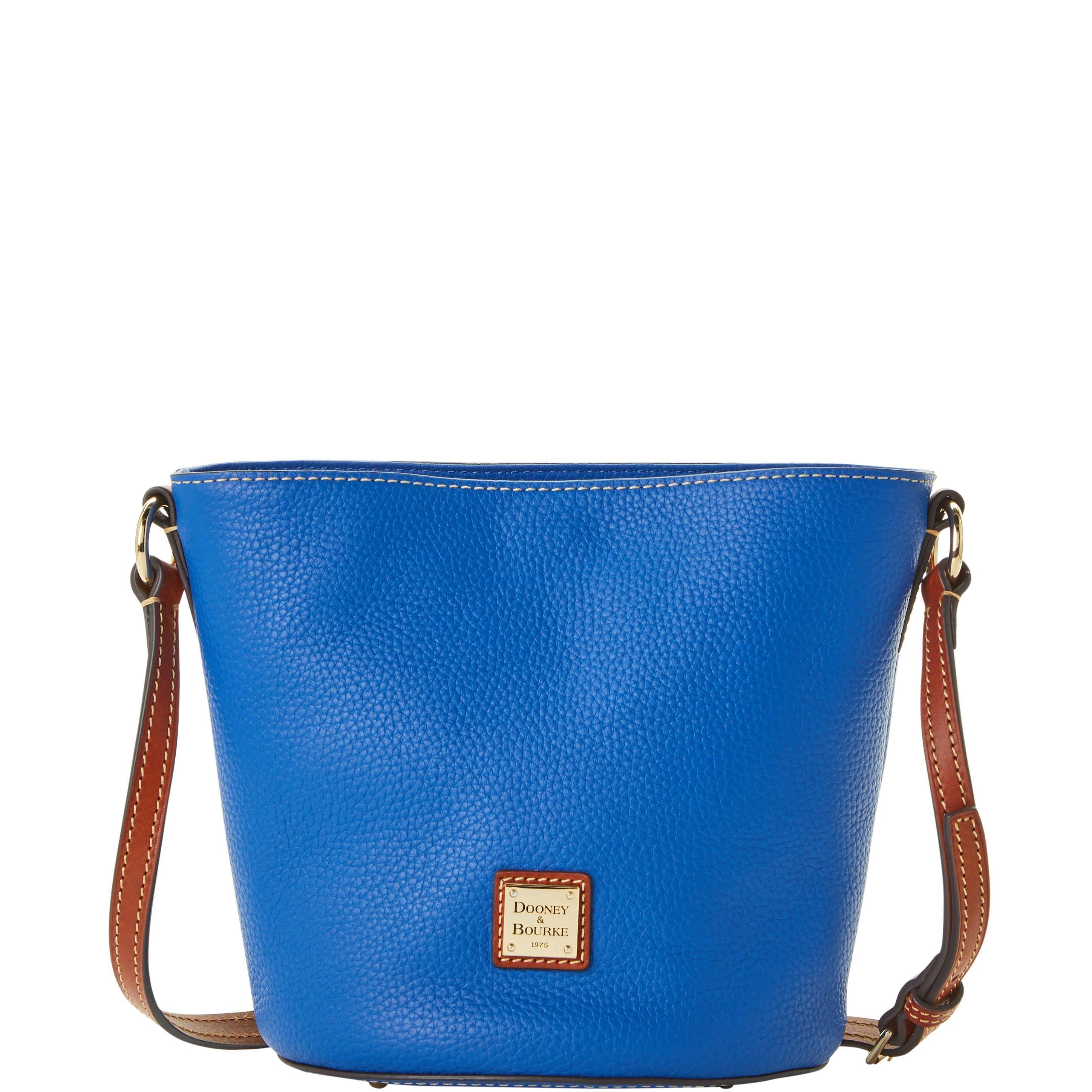 Dooney & Bourke Leather Pebble Grain Small Thea Crossbody in French