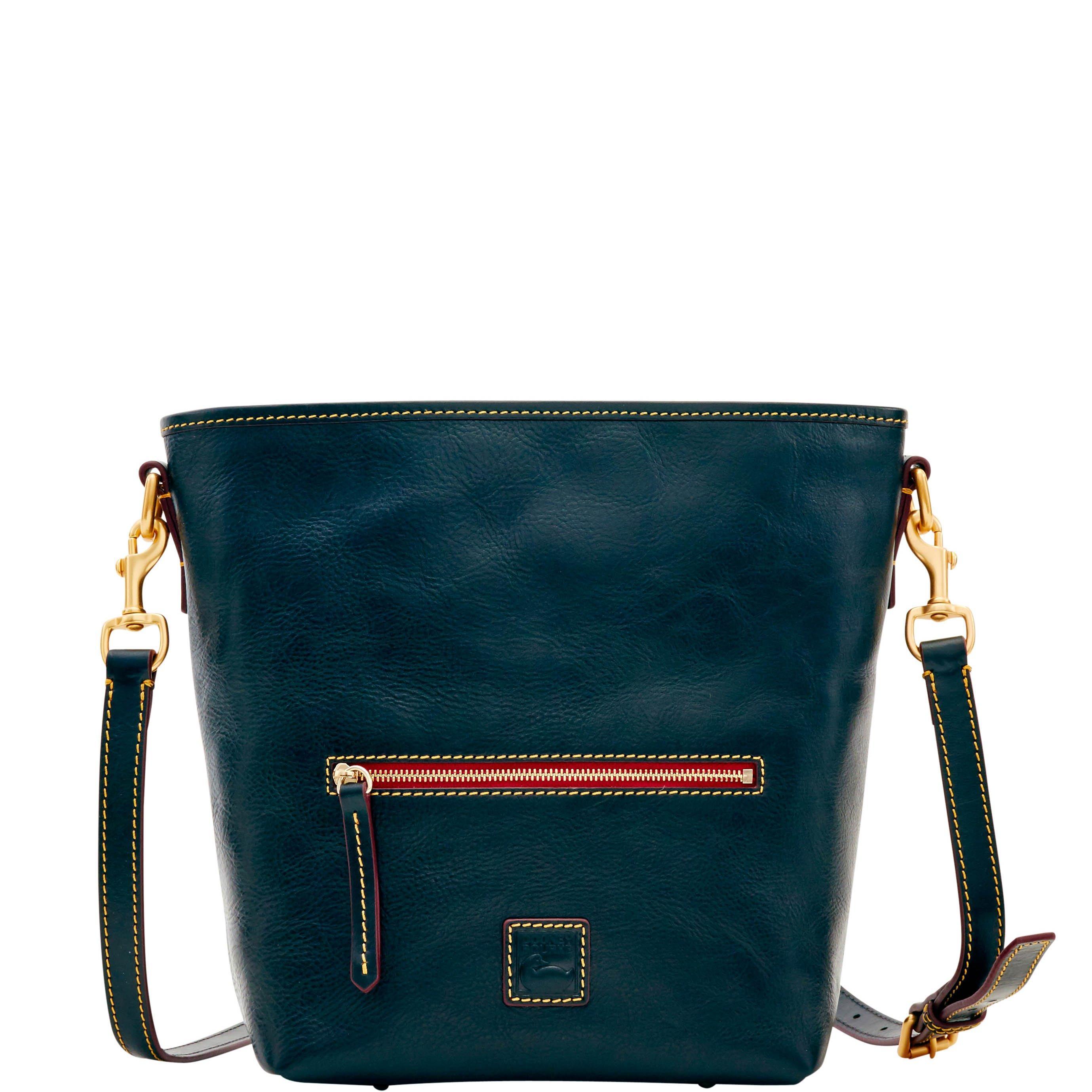 Dooney & Bourke Camden Florentine Small Hobo Crossbody in Black Lyst