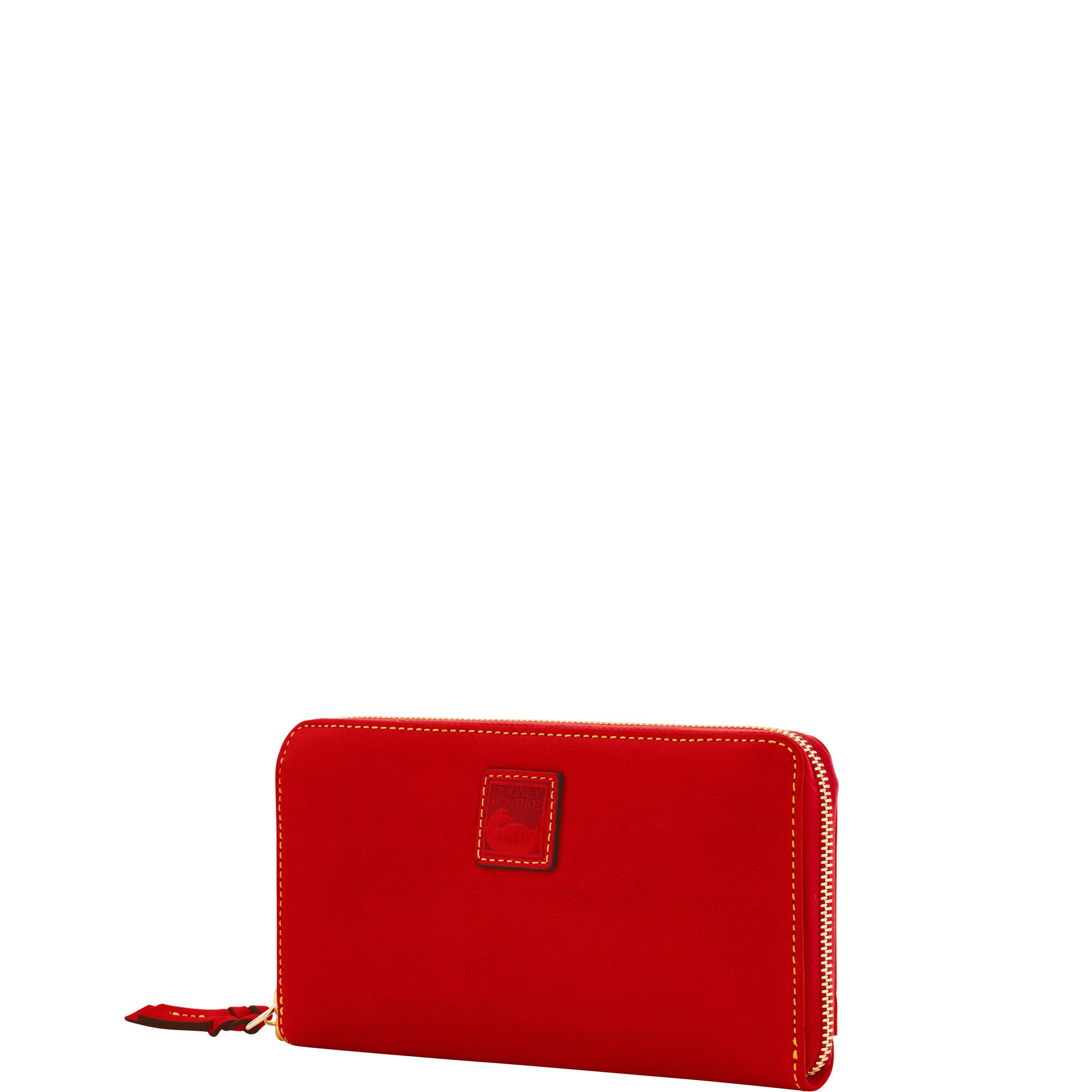 florentine large zip around wristlet