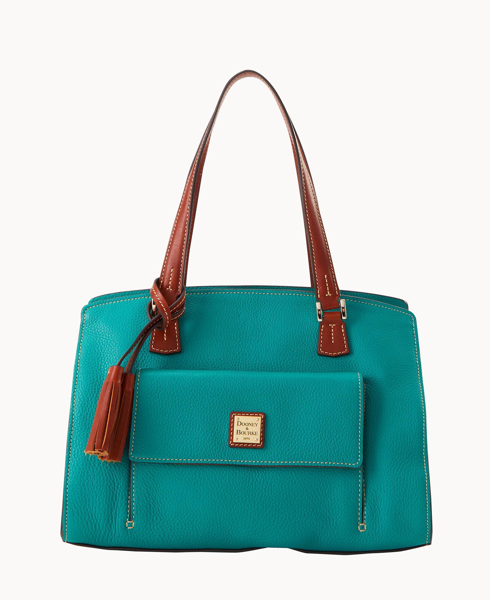 Dooney & Bourke Pebble Grain Shoulder Bag in Blue Lyst