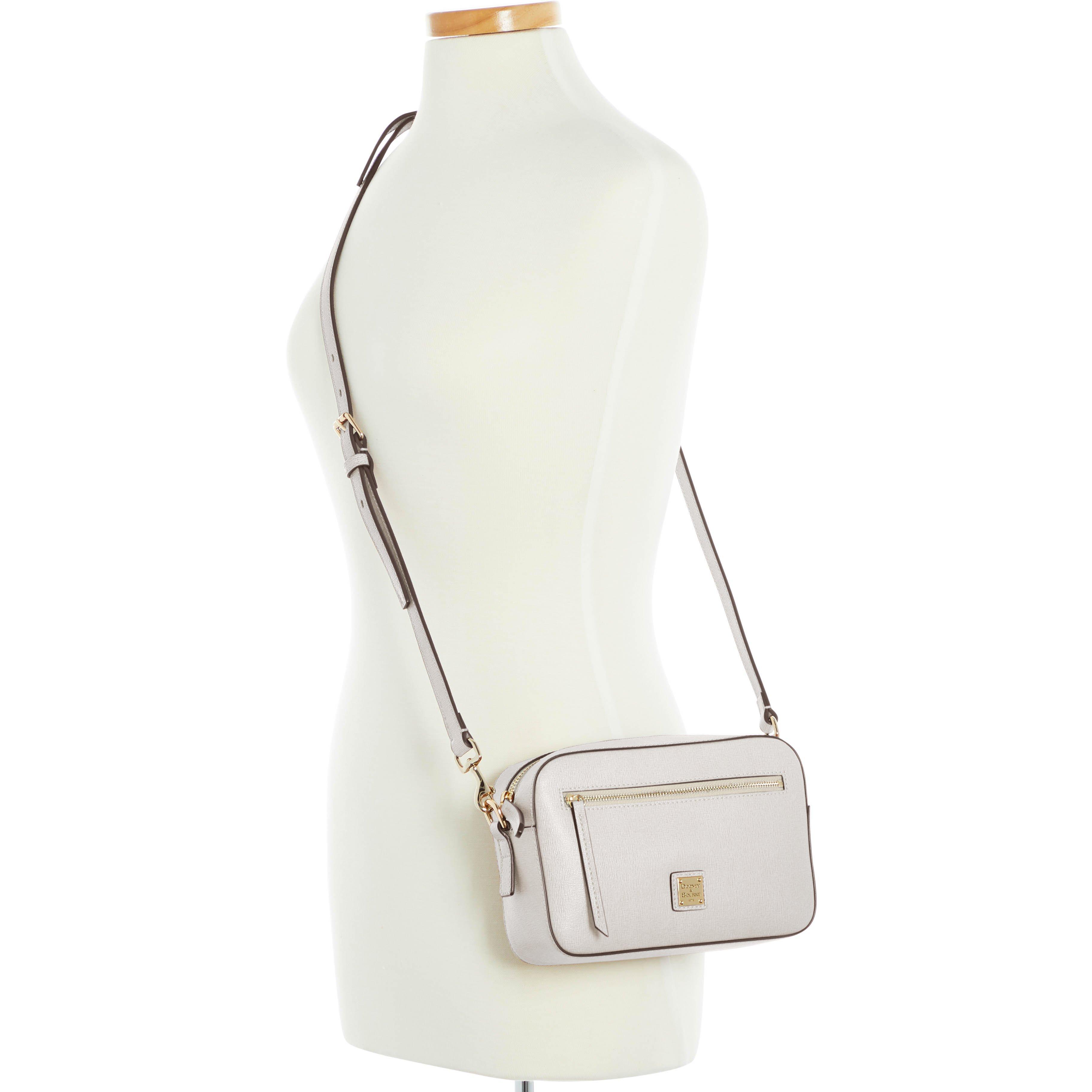 Saffiano camera zip crossbody Clearance
