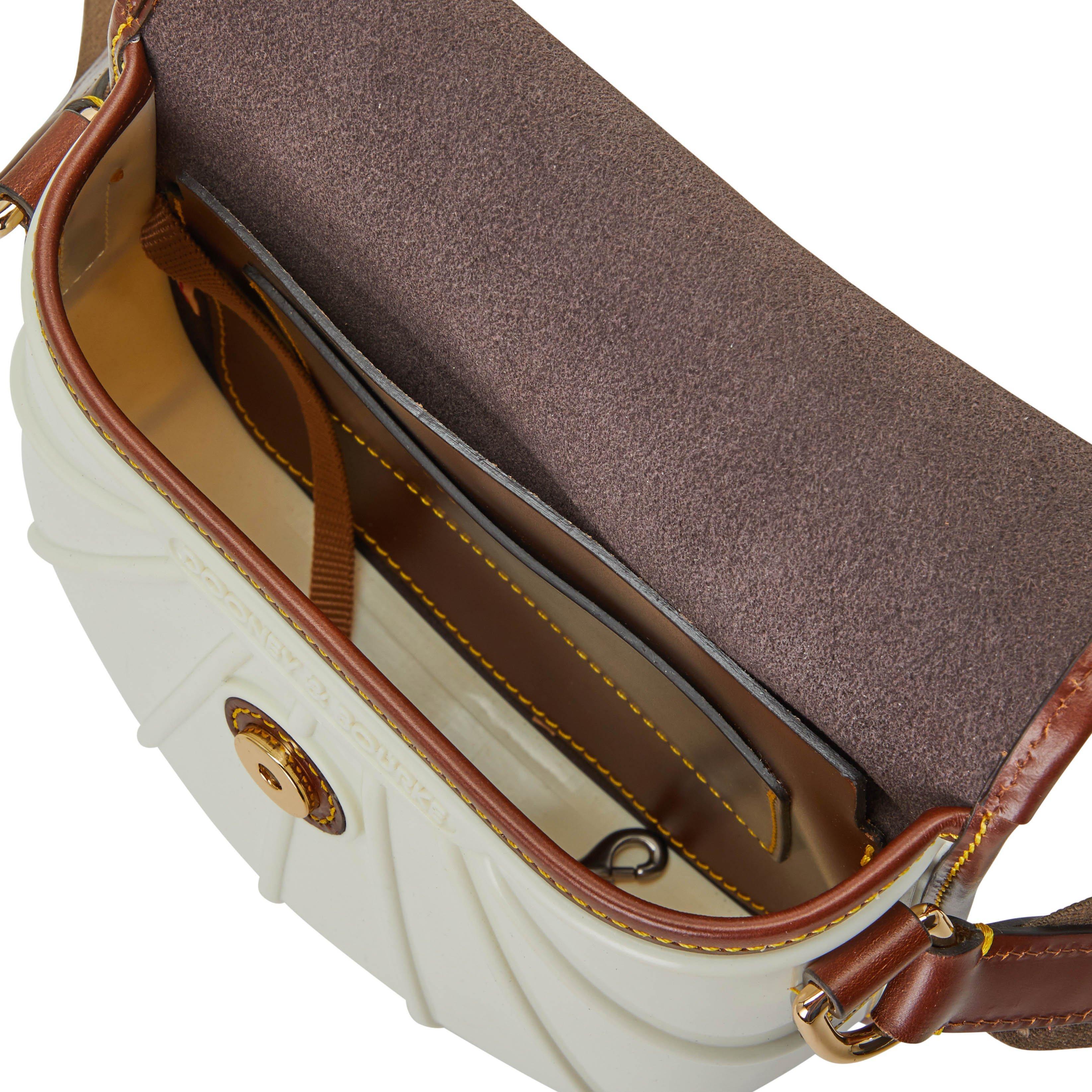 Dooney & Bourke Leather Duck Crossbody Bag in Brown Lyst