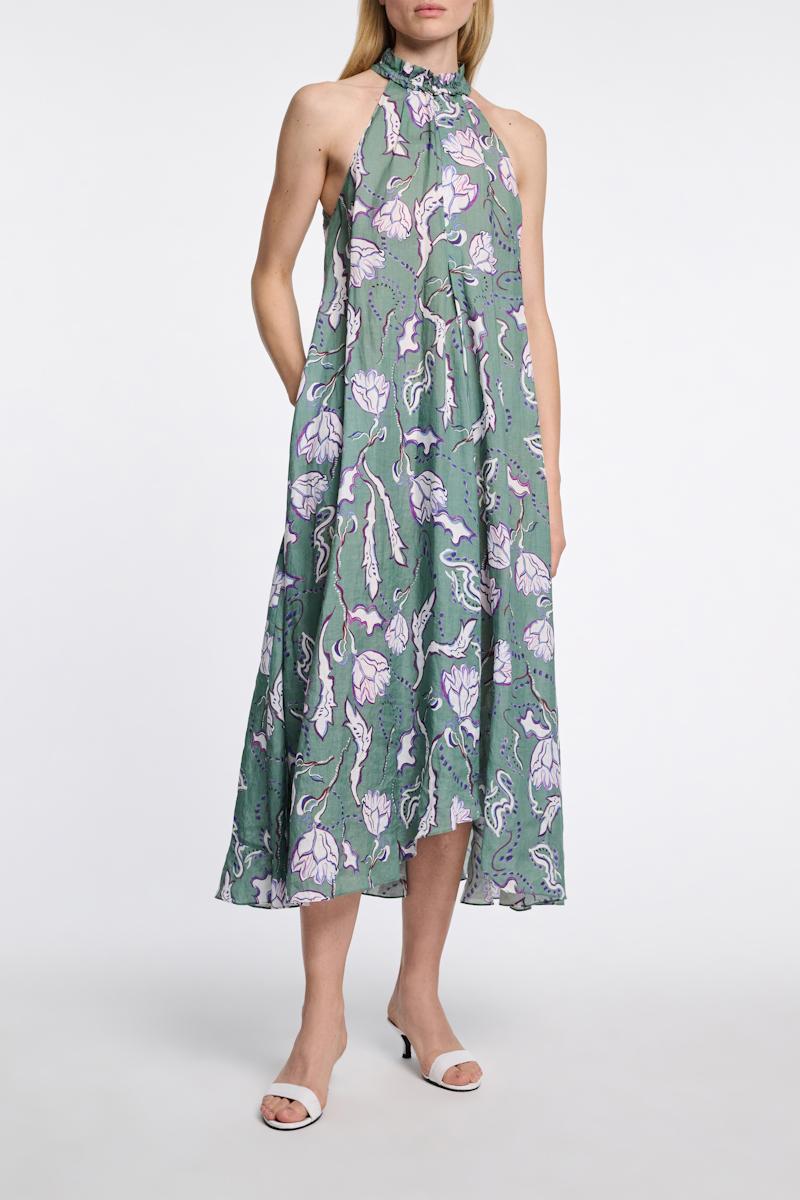 【Dorothee Schumacher】フローラル ramie maxiドレス Floral ramie maxi dress in multicoloured - Dorothee