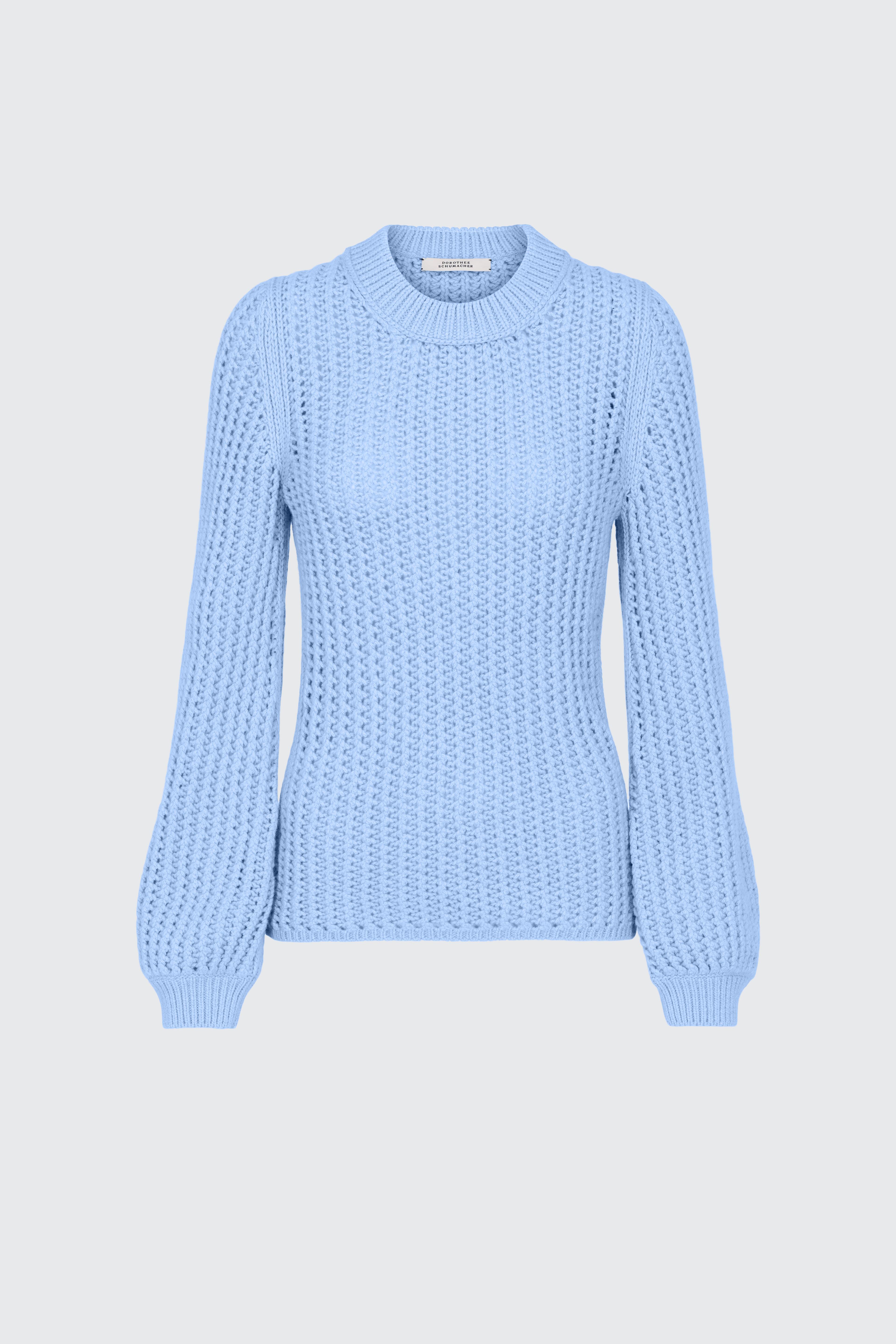 Dorothee Schumacher Cashmere Bold Silhouettes Pullover in Blue | Lyst