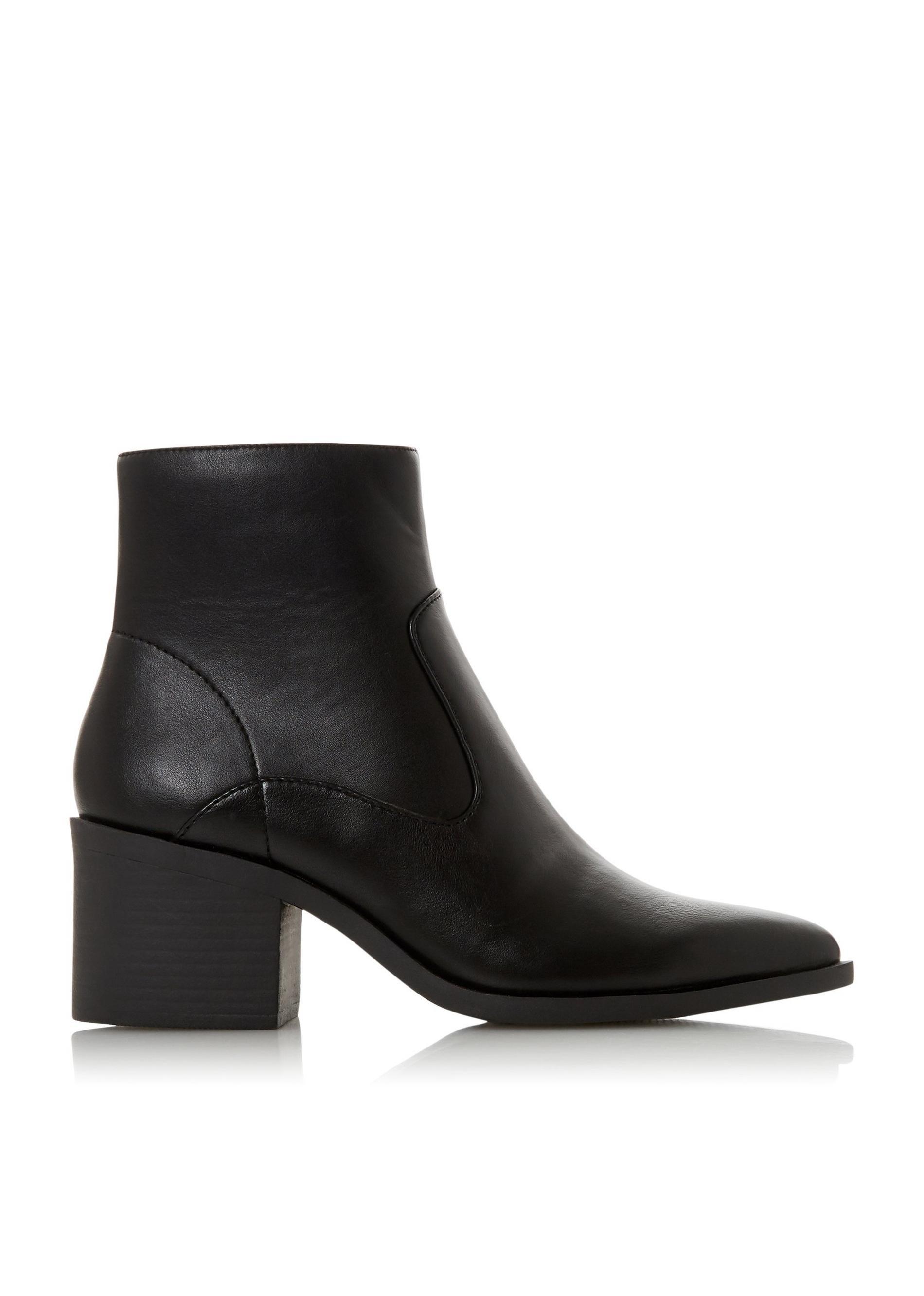 head over heels black ankle boots