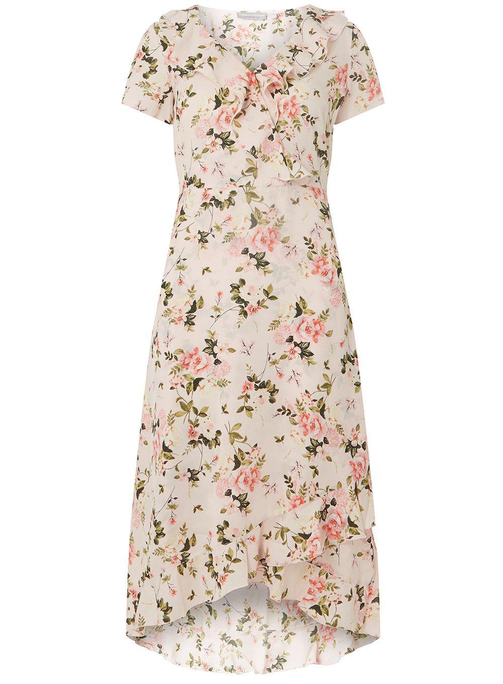 dorothy perkins pink floral dress