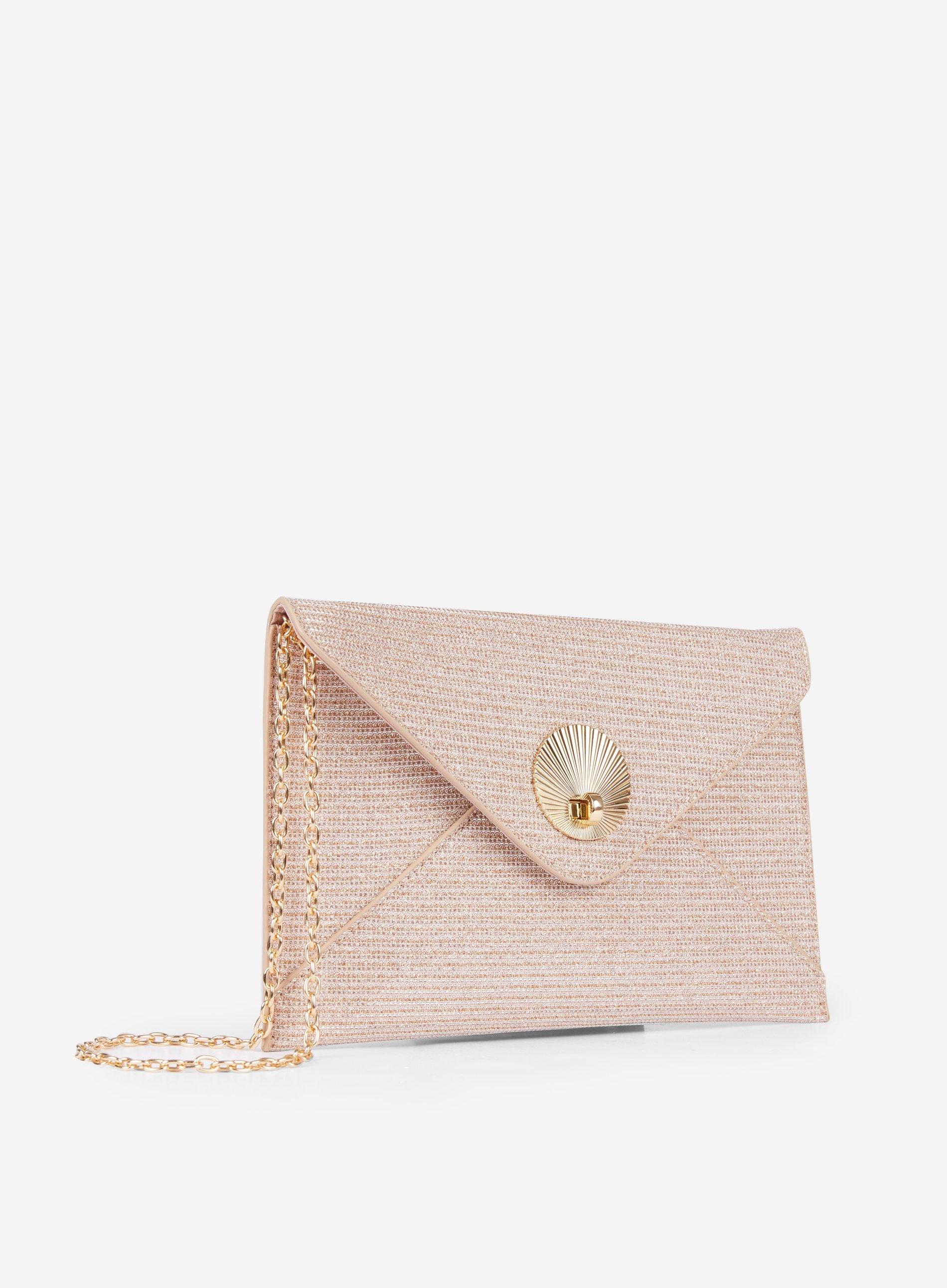 dorothy perkins rose gold bag