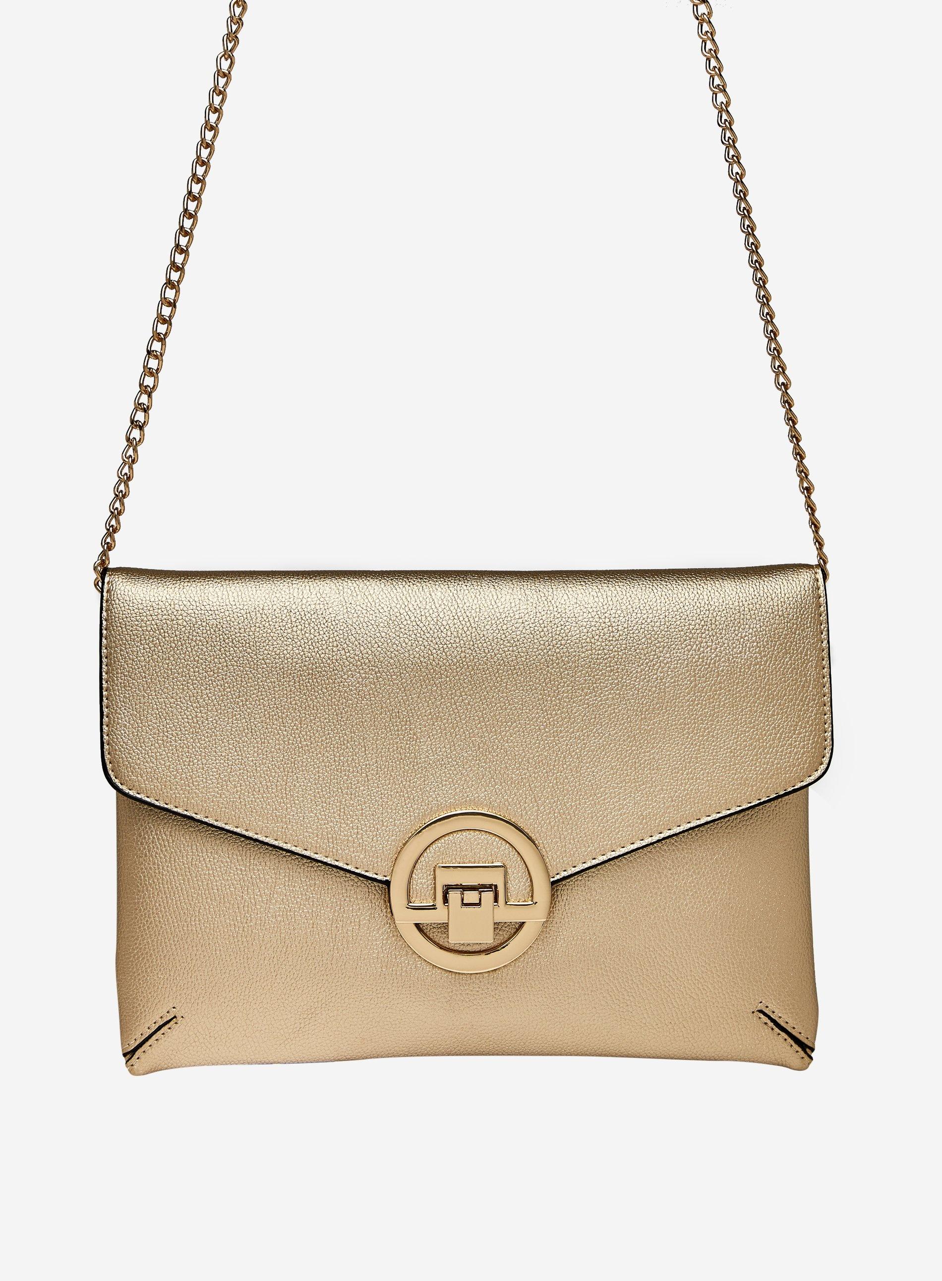 dorothy perkins gold bag
