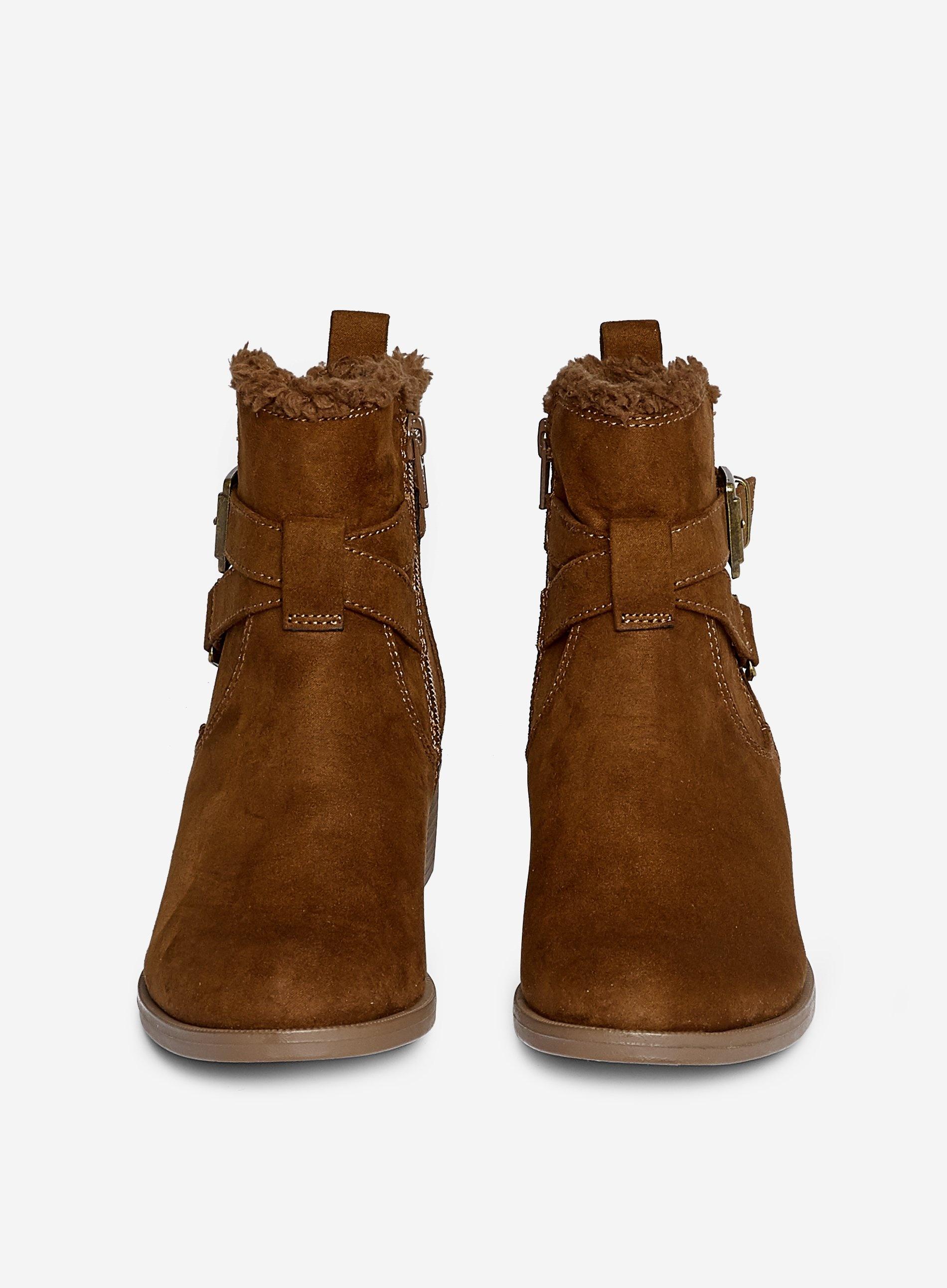 dorothy perkins arctic biker boots