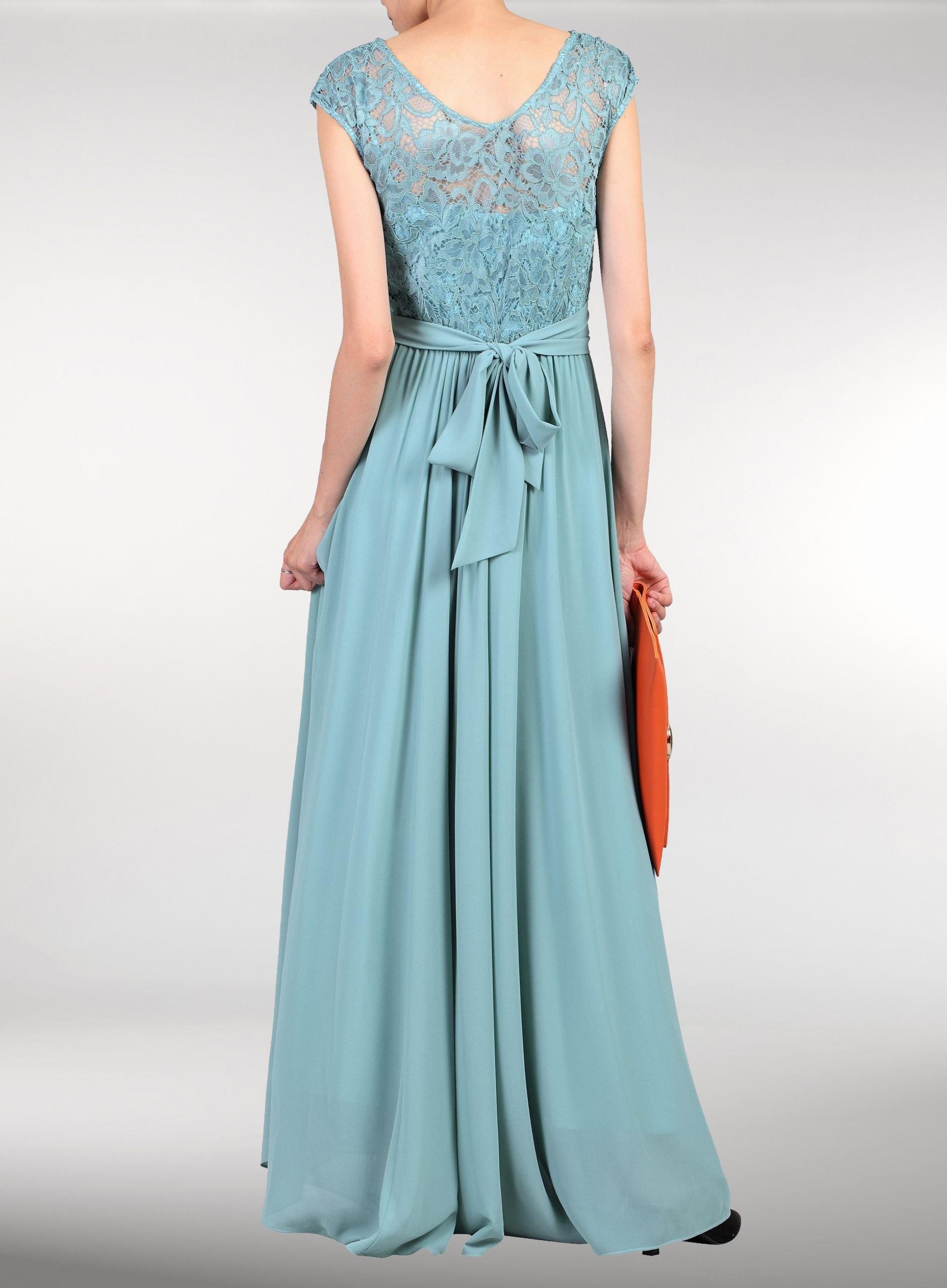 duck egg blue maxi dress