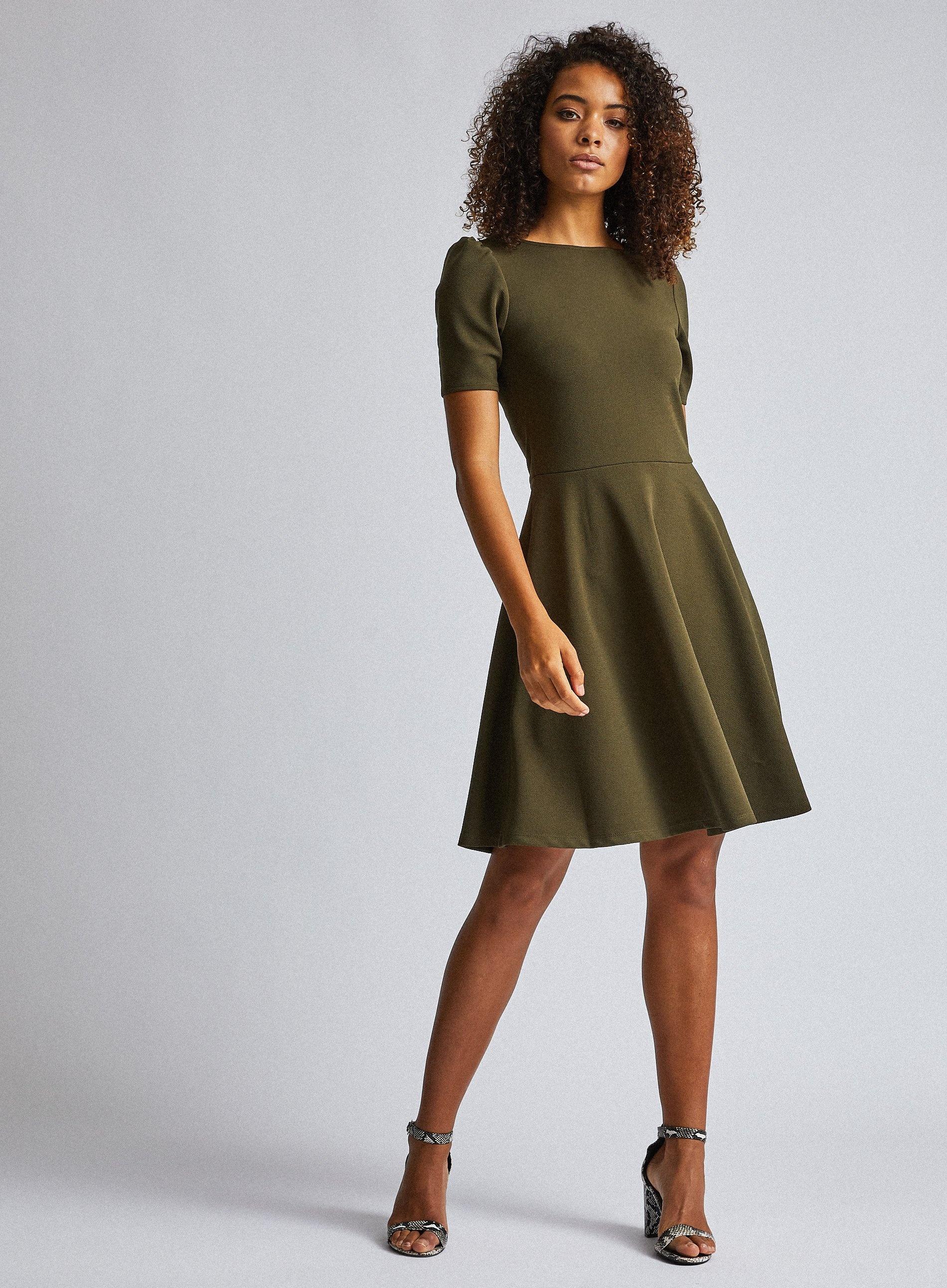 tall fit and flare dress