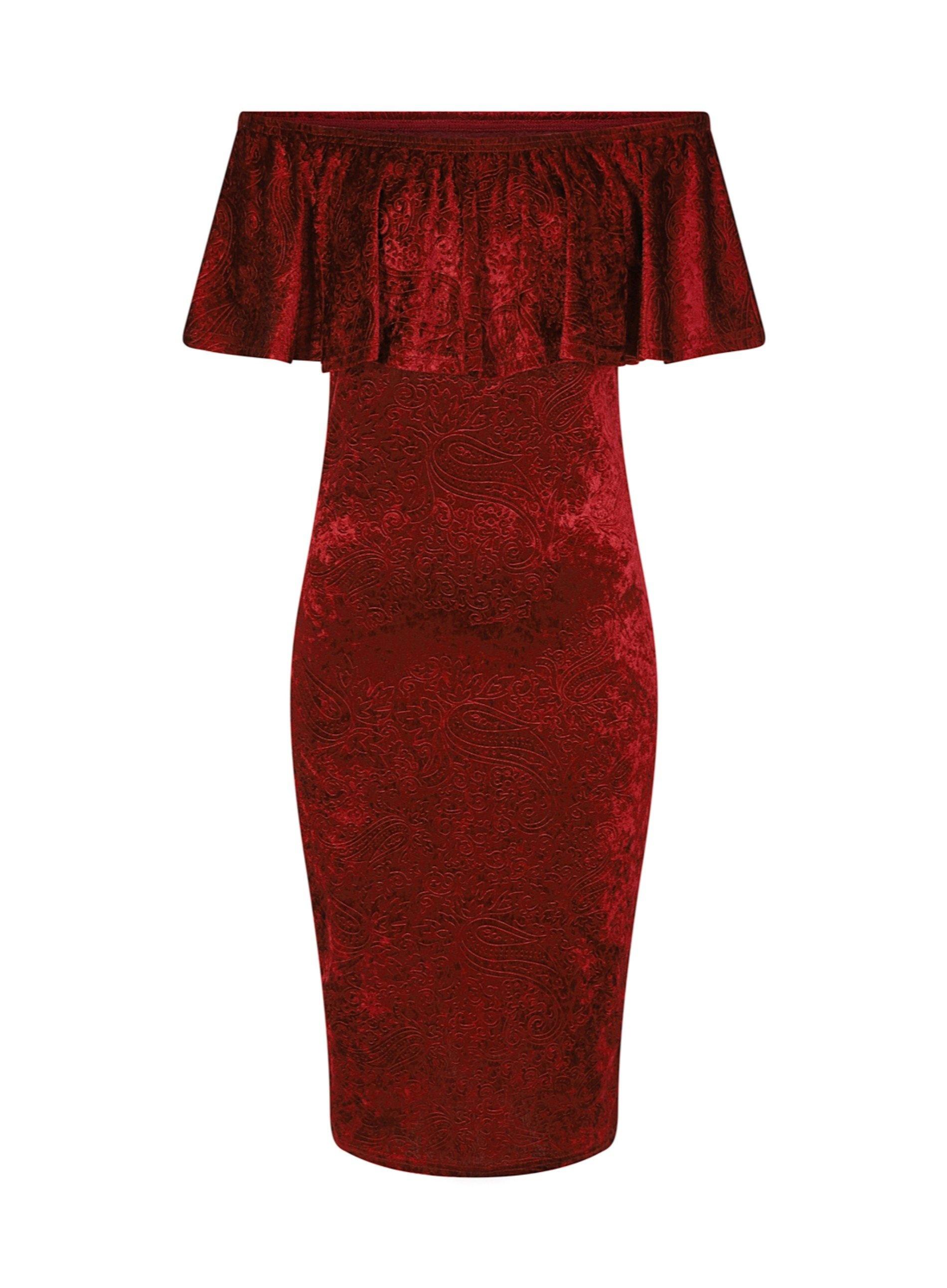 girls on film red dress