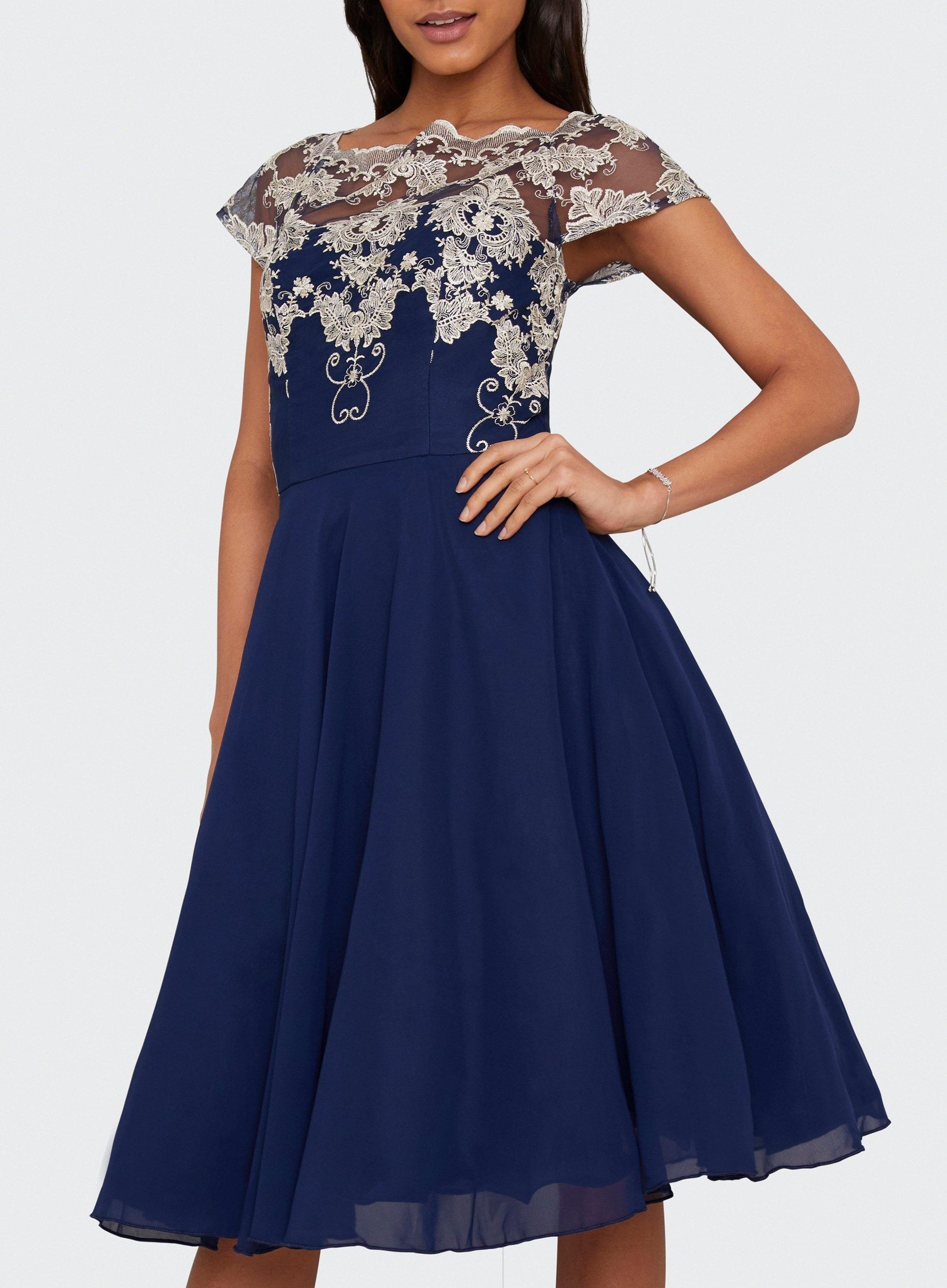 cap sleeve tea dress