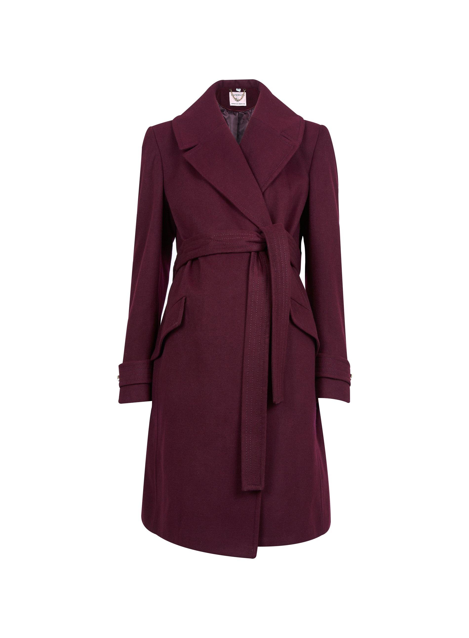 maternity wrap coat