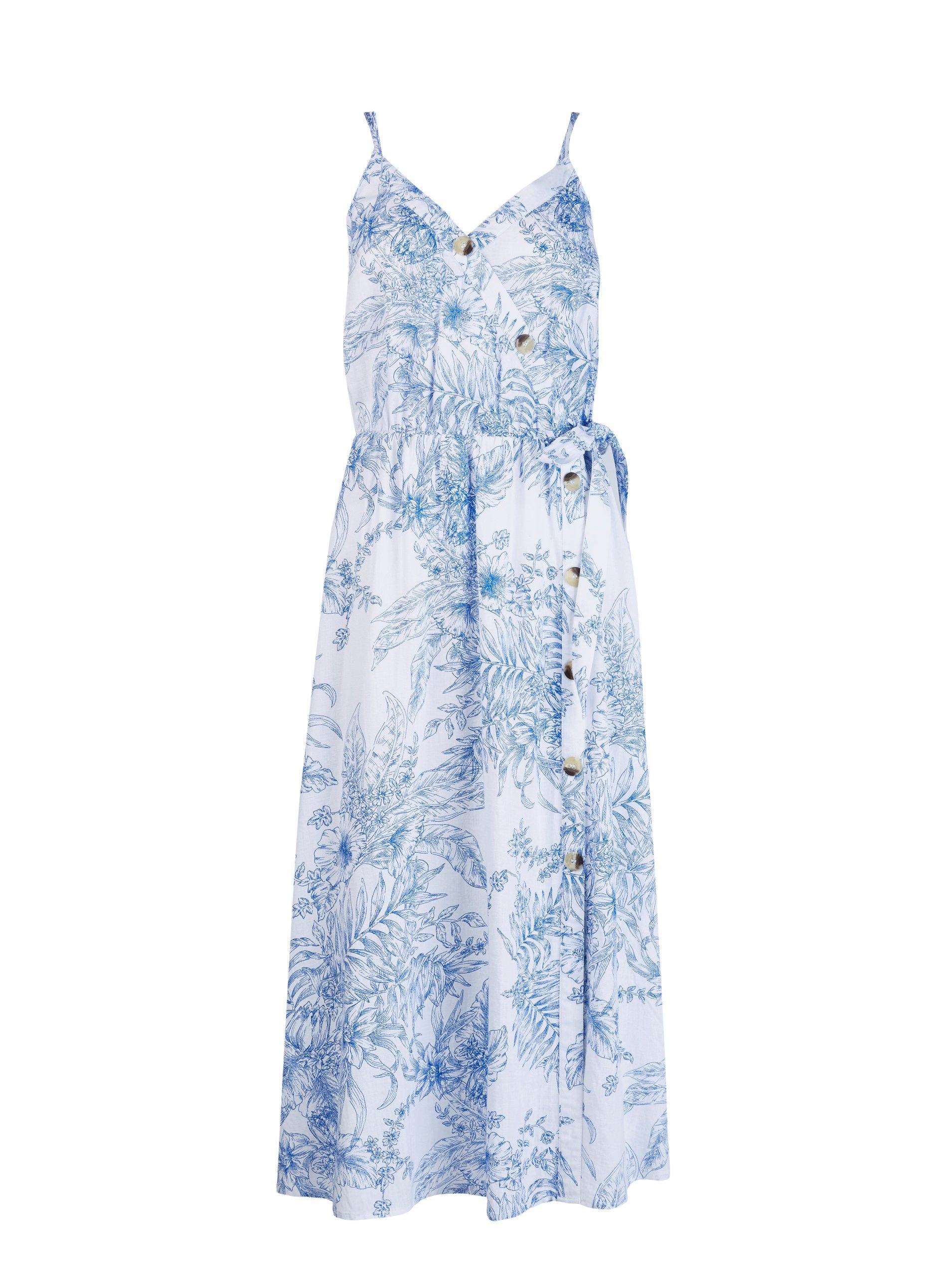 dorothy perkins white floral dress