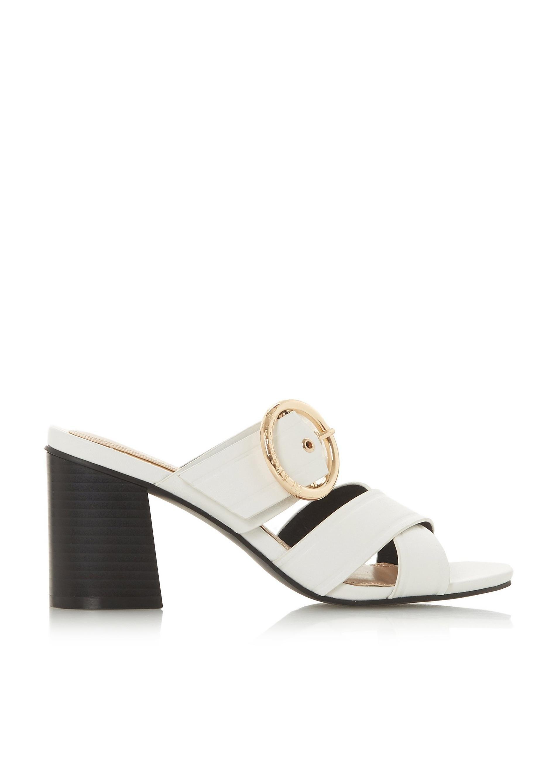 head over heels white sandals