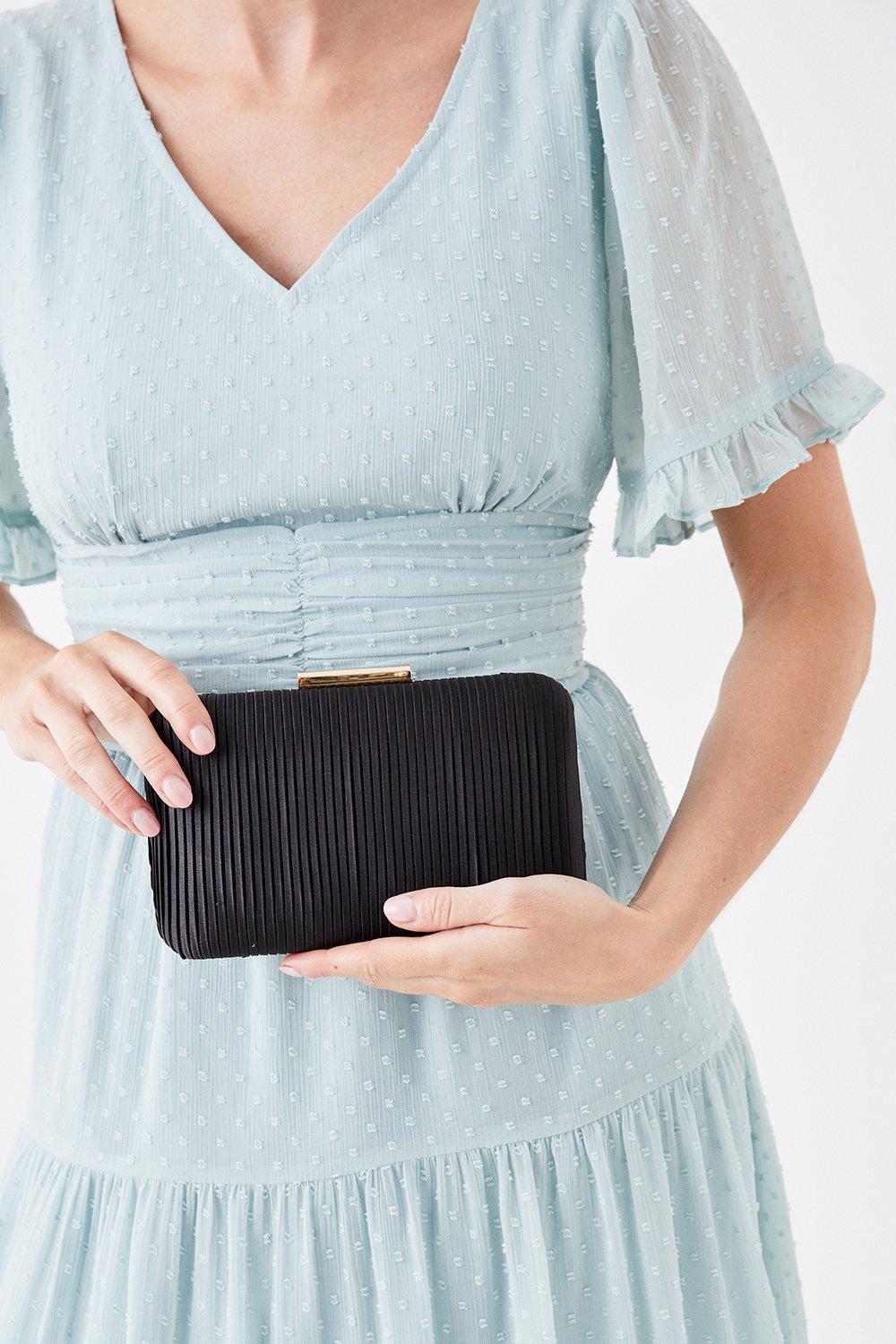 Green clutch shop bag dorothy perkins