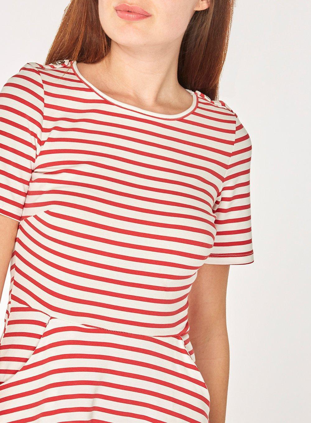 t shirt fit and flare dress