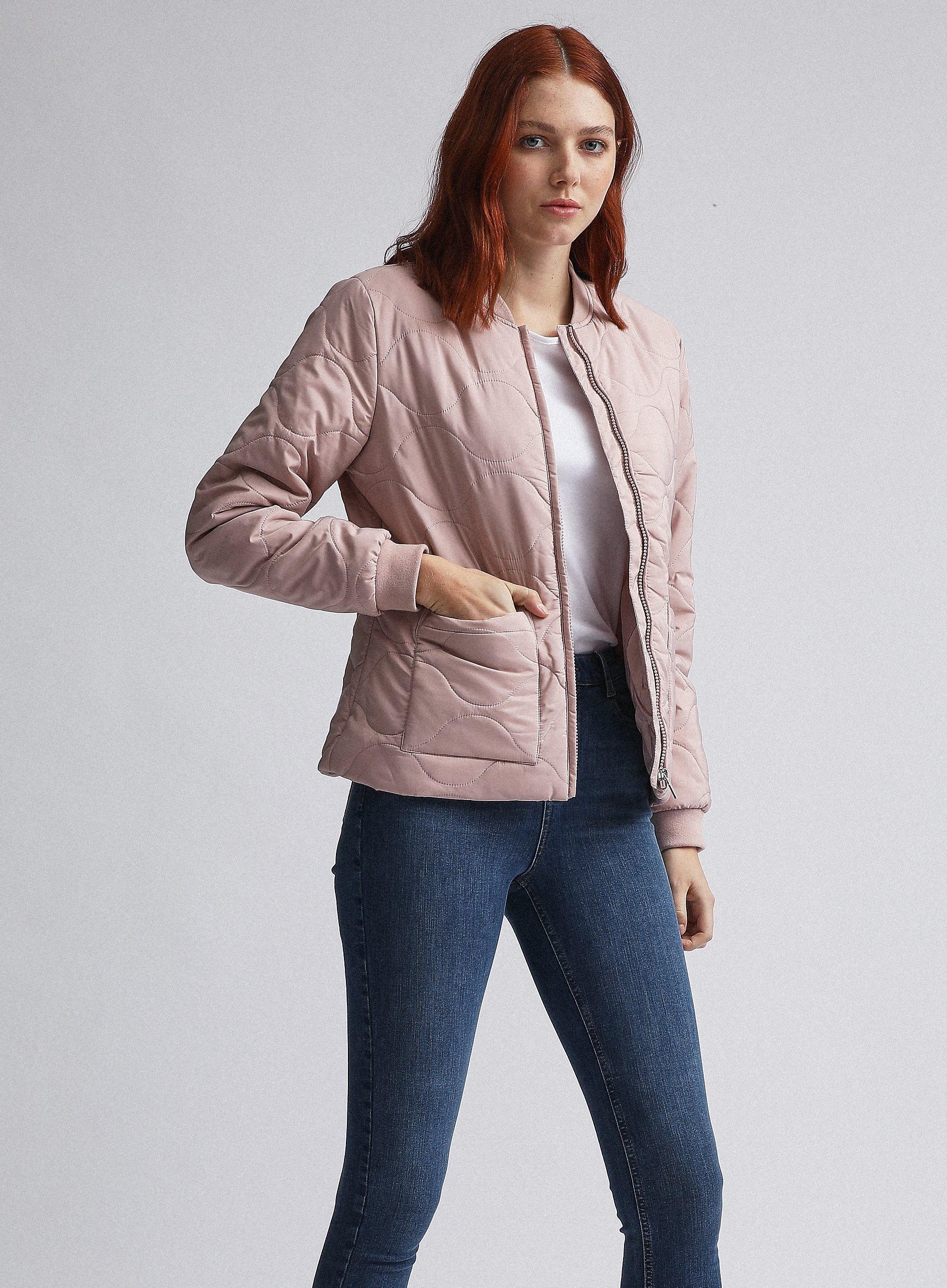 dorothy perkins pink denim jacket