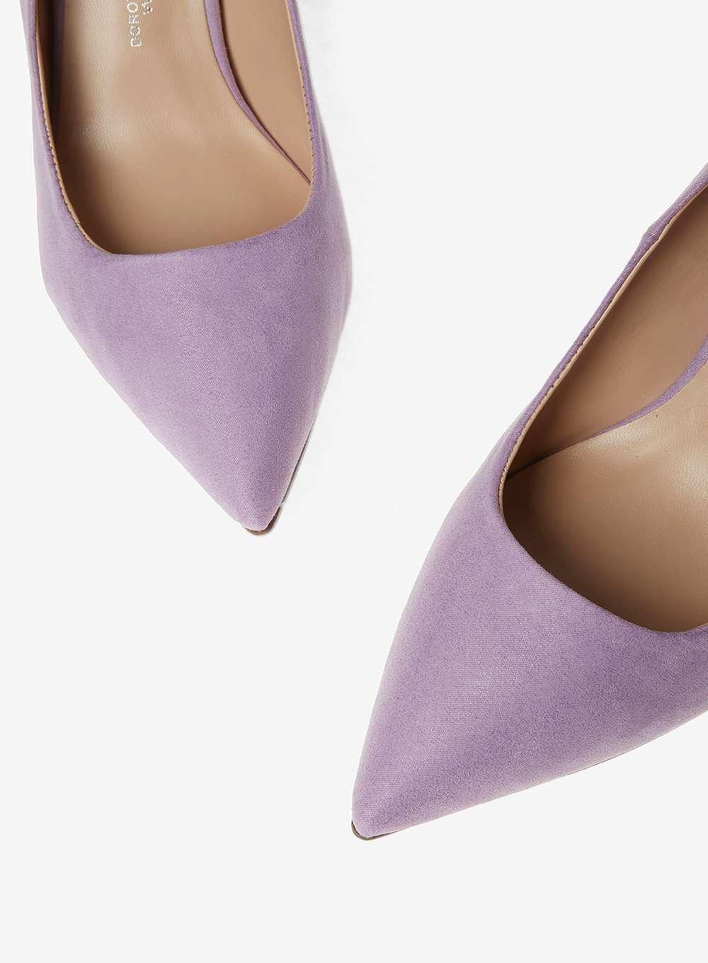 purple wide fit shoes