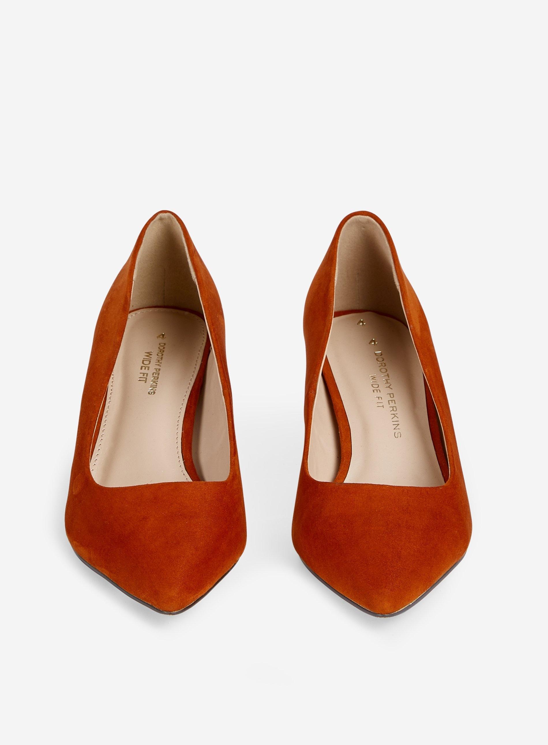 orange shoes dorothy perkins