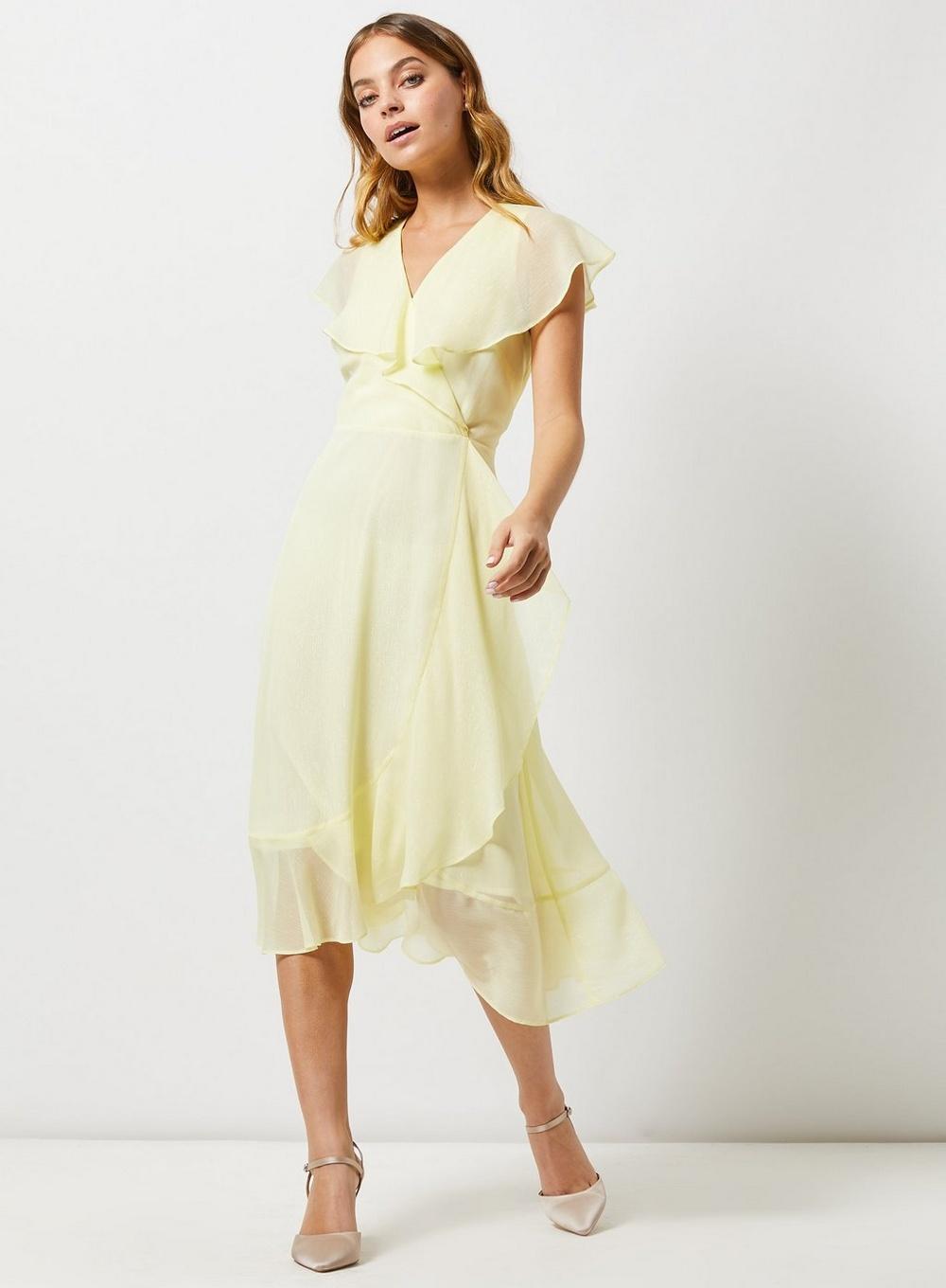billie and blossom yellow dress