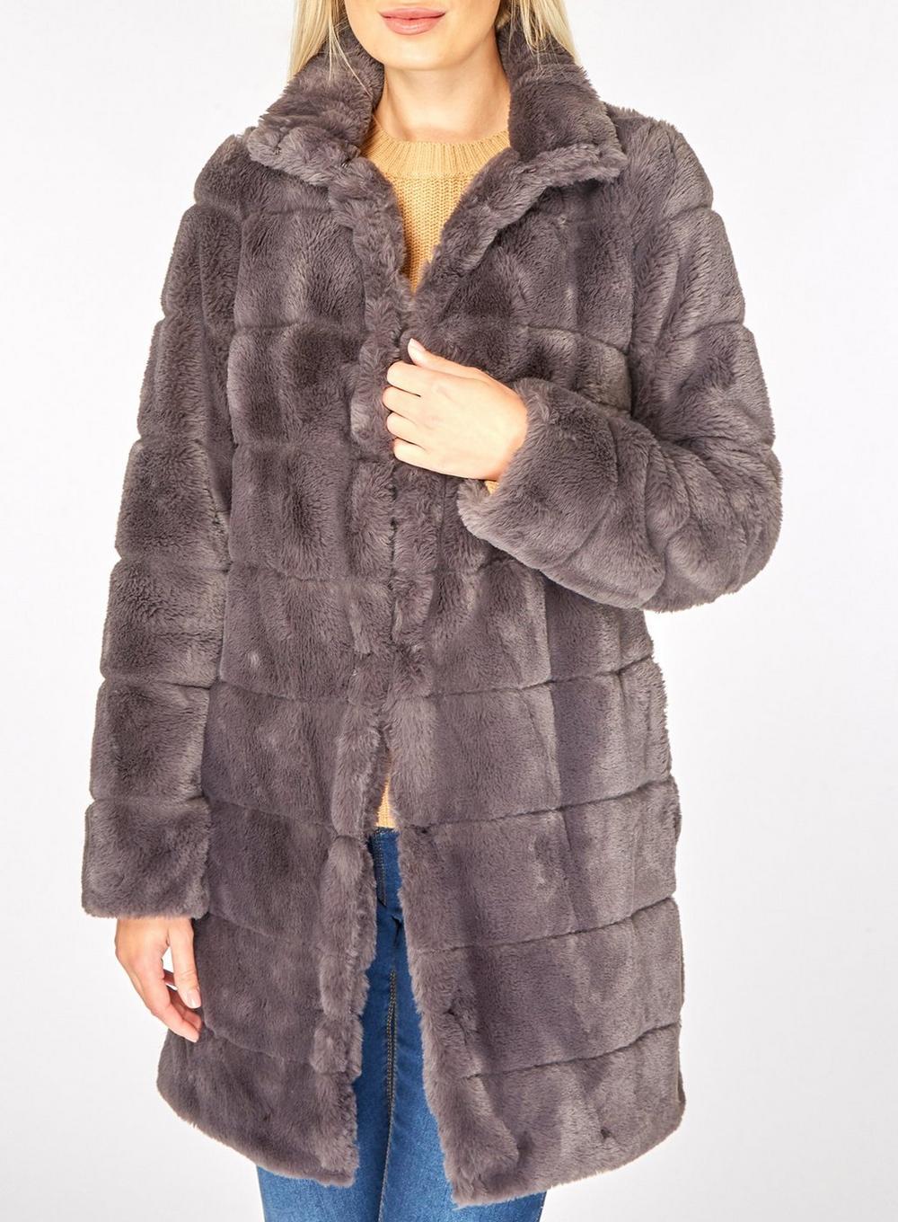 dorothy perkins faux fur coat