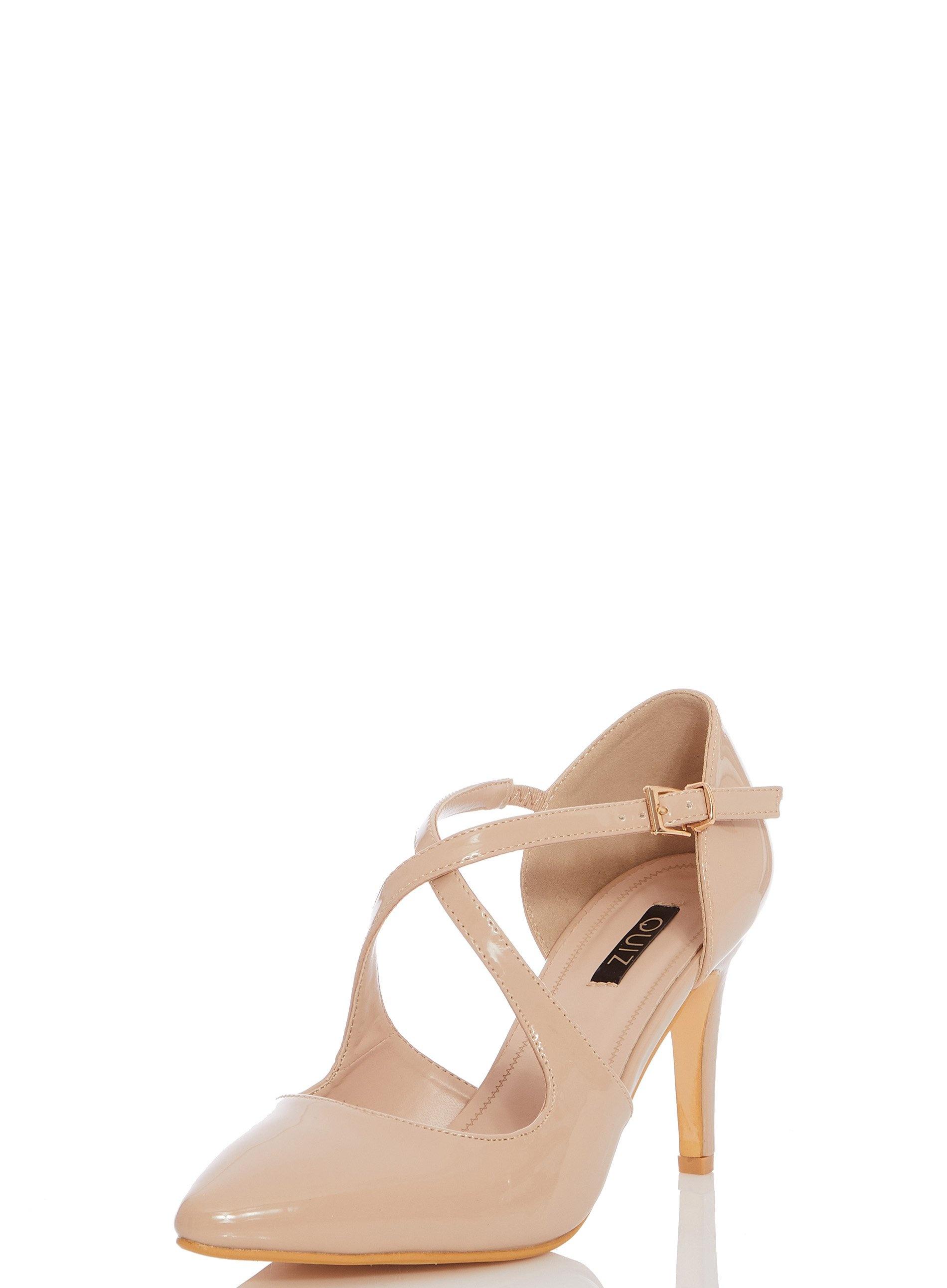 quiz nude shoes