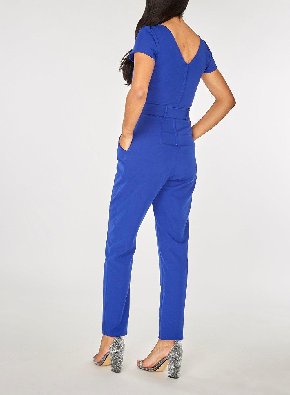 dorothy perkins blue jumpsuit