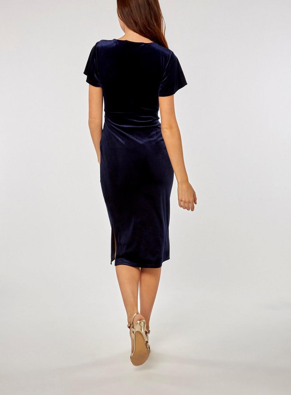 lily and franc navy dress