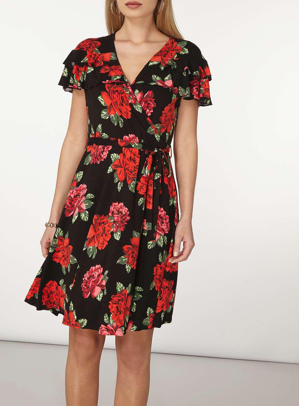 dorothy perkins wrap dress