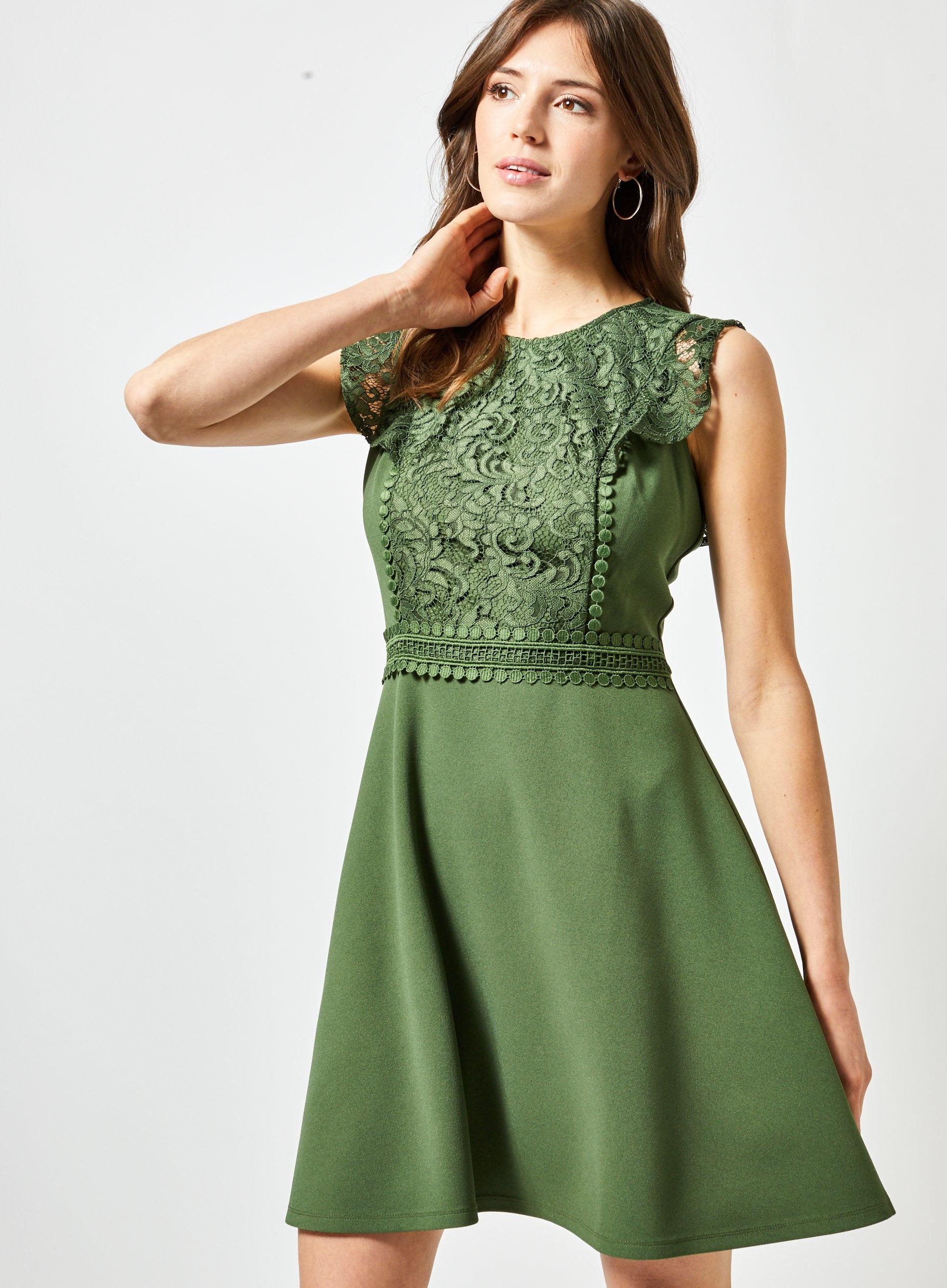 dorothy perkins sage green dress