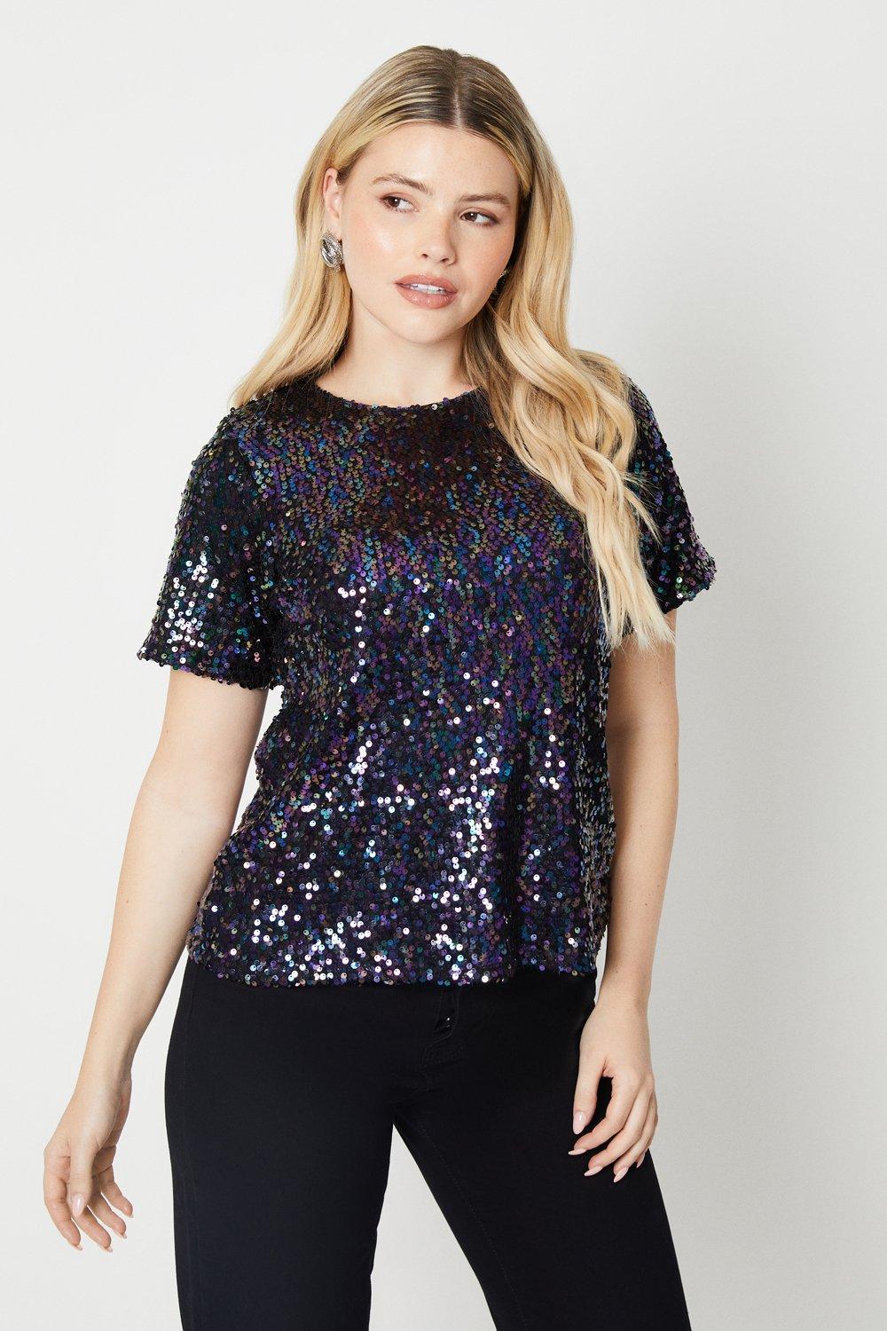 Sequin tops hotsell dorothy perkins