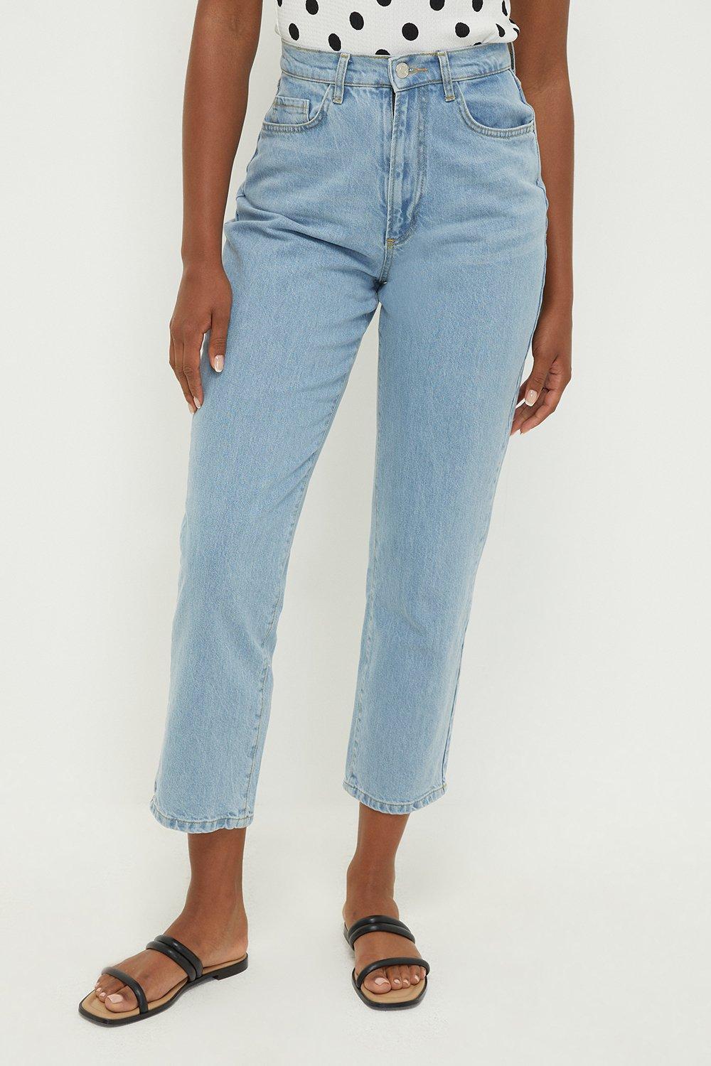 Dorothy Perkins Tall Comfort Stretch Cropped Straight Jeans in