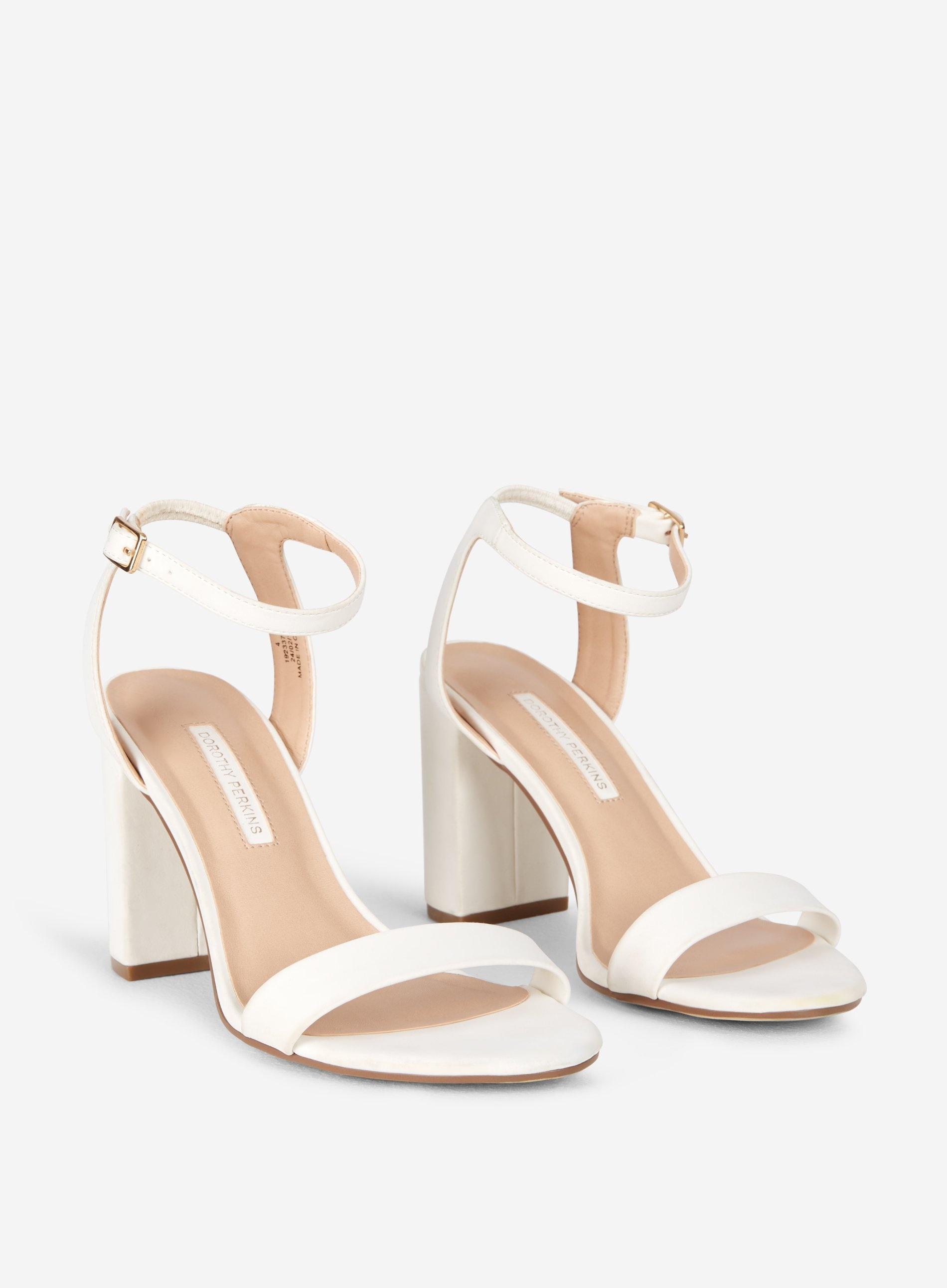 dorothy perkins white sandals
