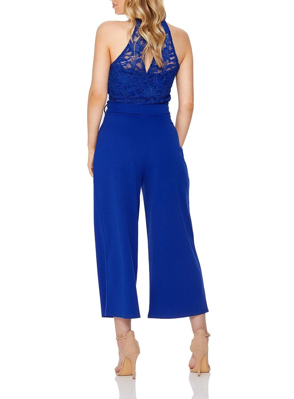 quiz blue jumpsuit