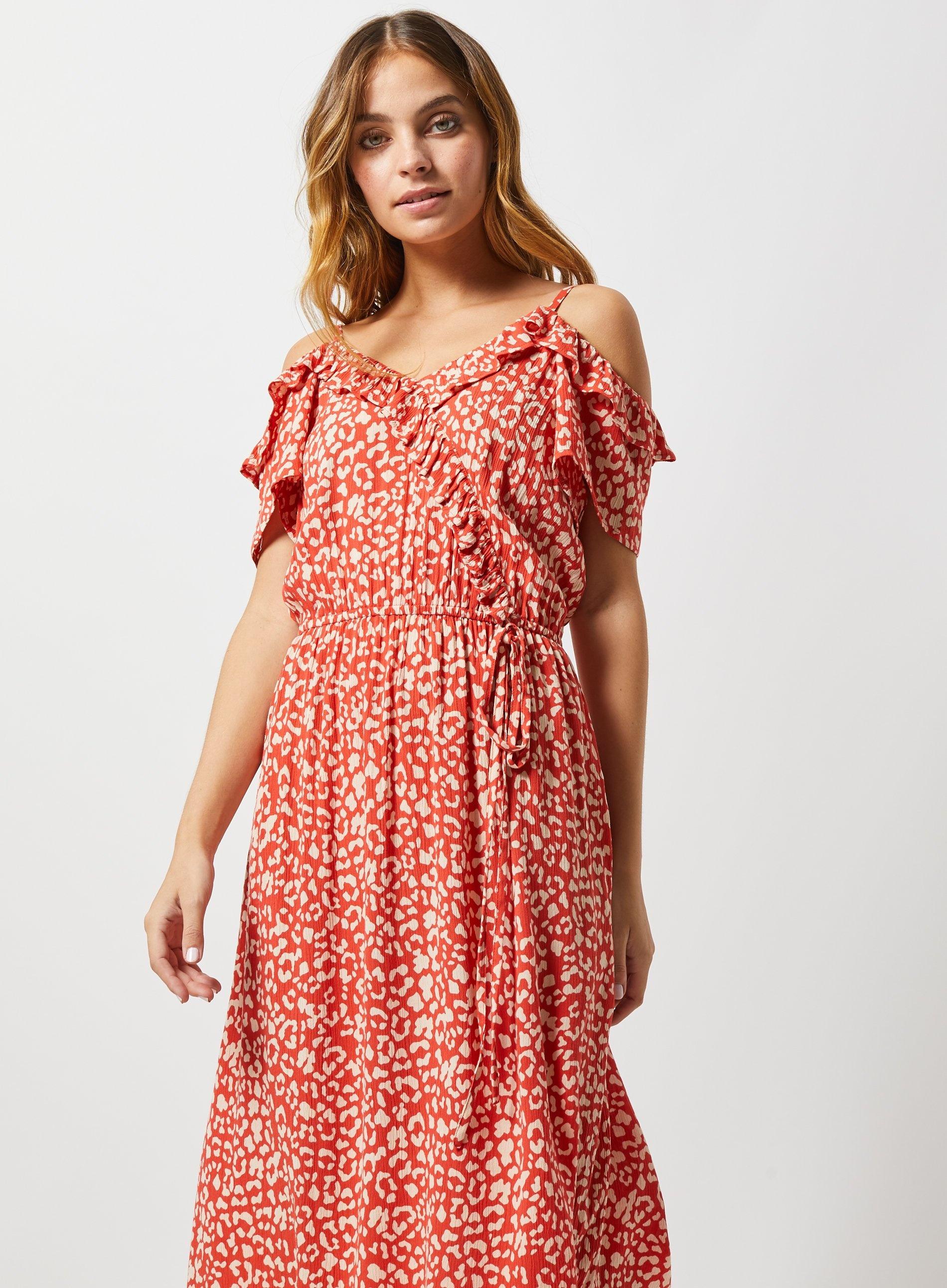 red leopard print dress dorothy perkins